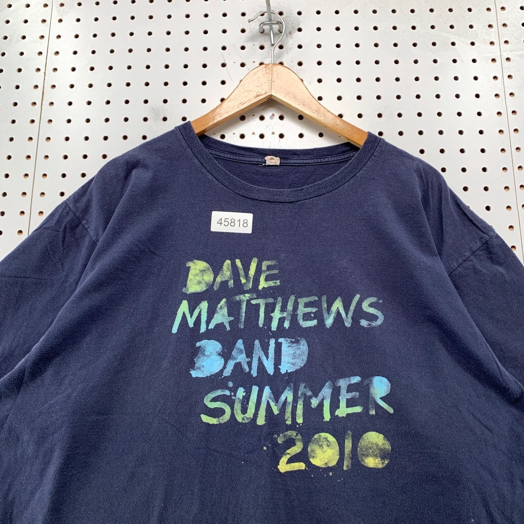 Anvil Dave Matthews Band T Shirt Mens 2XL Blue Summer 2010 Tour Music Concert Size US XXL / EU 58 / 5 - 5 Thumbnail