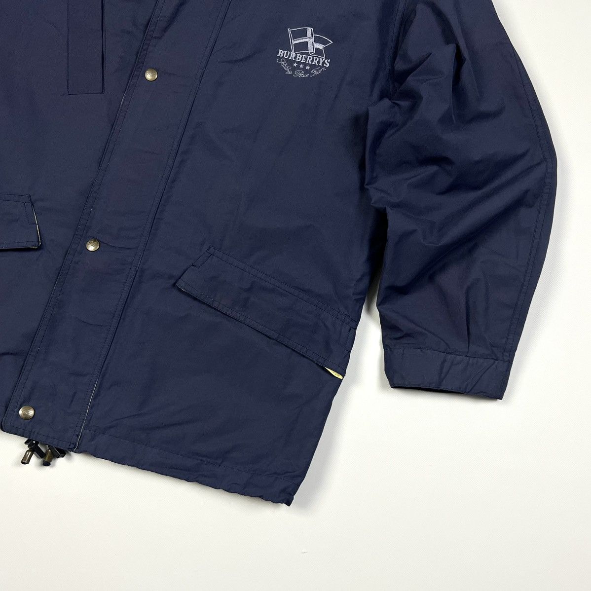 Burberry × Vintage Auth Vintage Burberrys Logo Cotton Jacket Men’s Size M-L Size US L / EU 52-54 / 3 - 12 Thumbnail