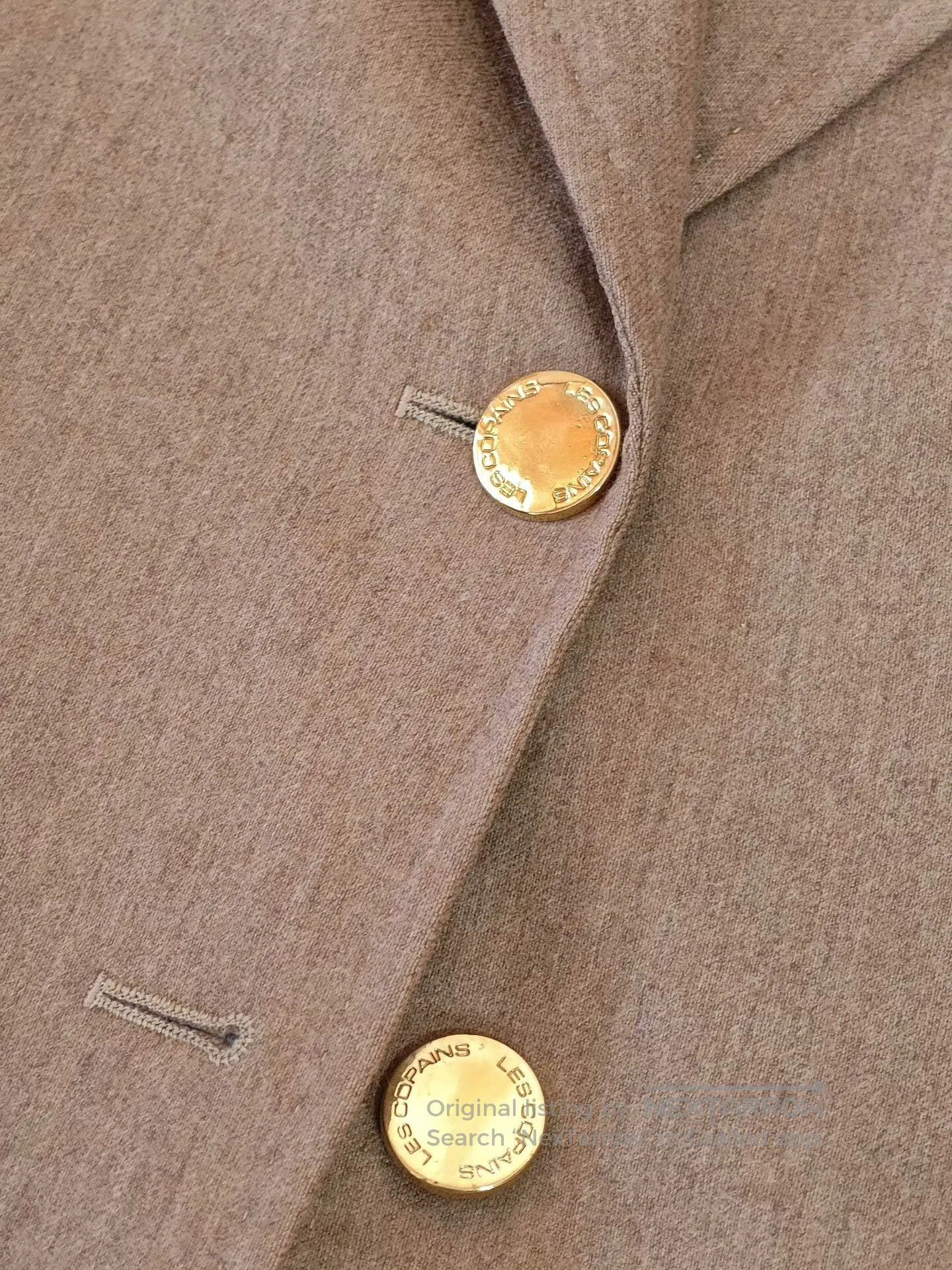 Other Italian Wool Blend Blazer with Gold Buttons. Size M / US 6-8 / IT 42-44 - 6 Thumbnail