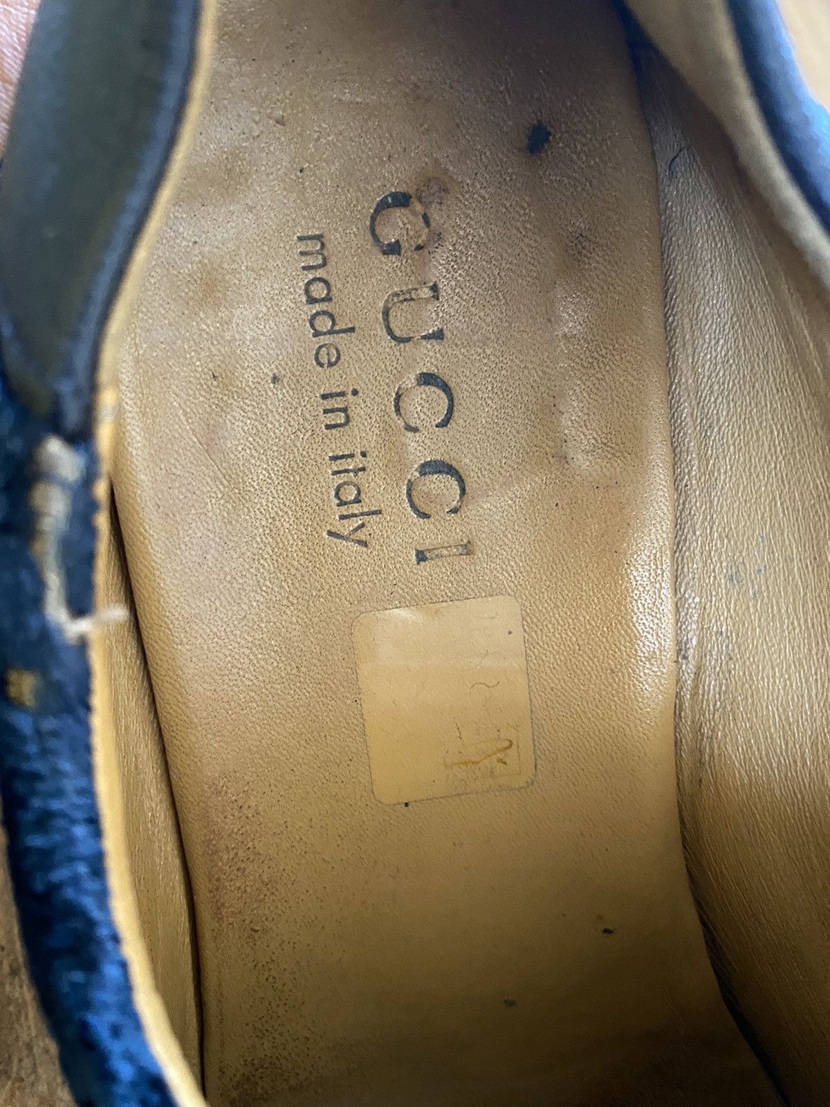 Designer × Gucci Gucci horsebit monogram velvet GG LOGO slip on loafers Uk6 Size US 7 / EU 40 - 20 Thumbnail