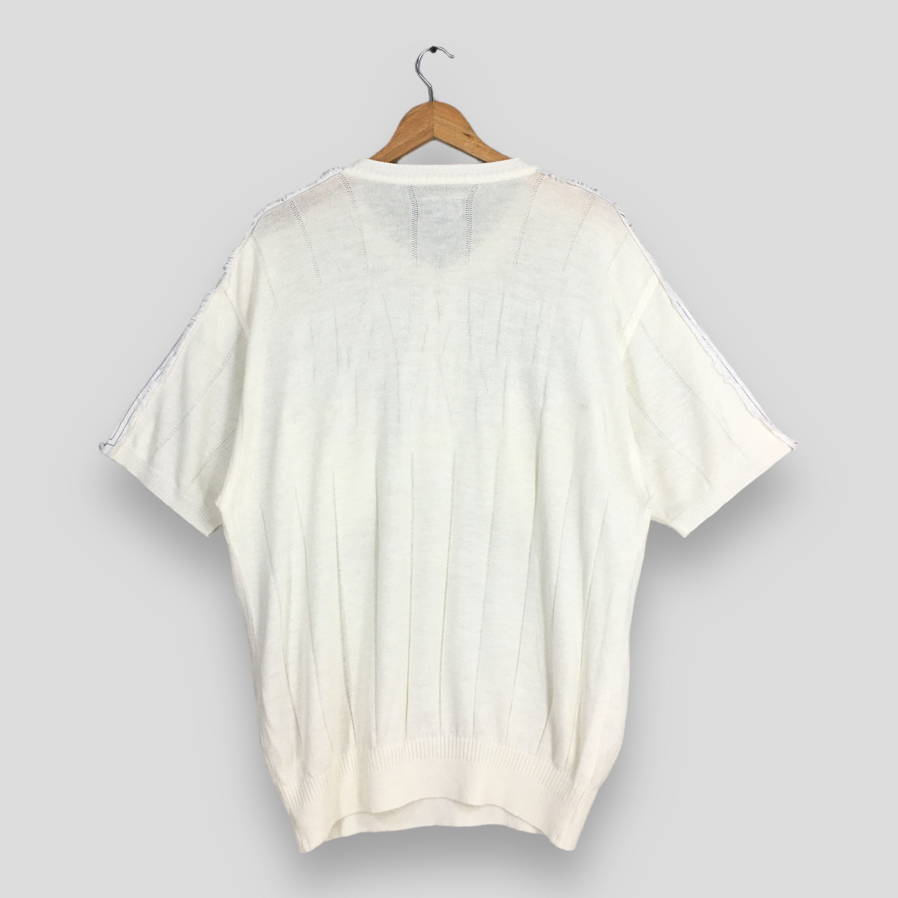 Hardy Amies Vintage Hardy Amies Jeans White Sweatshirt XL Size US XL / EU 56 / 4 - 7 Thumbnail