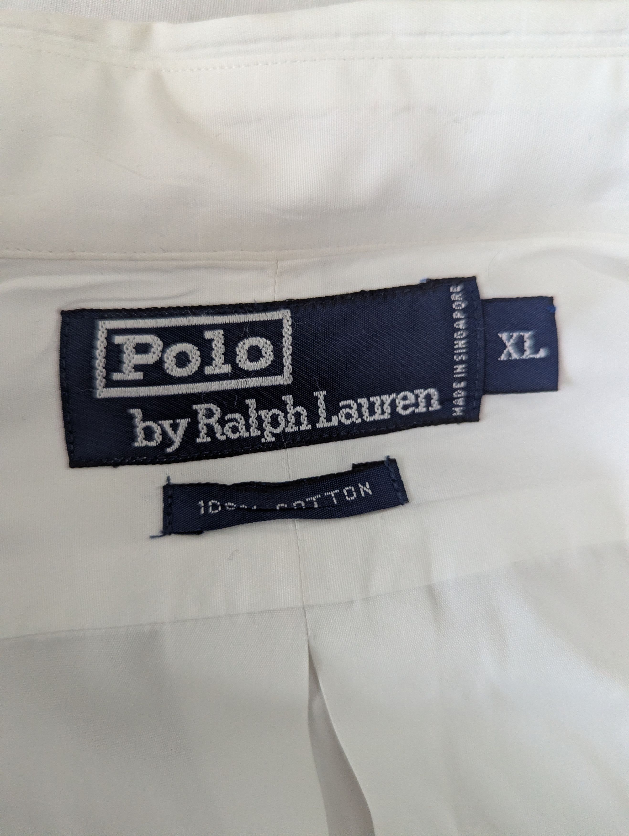 Polo Ralph Lauren Vintage Fine Cotton shirt Size US XL / EU 56 / 4 - 5 Thumbnail