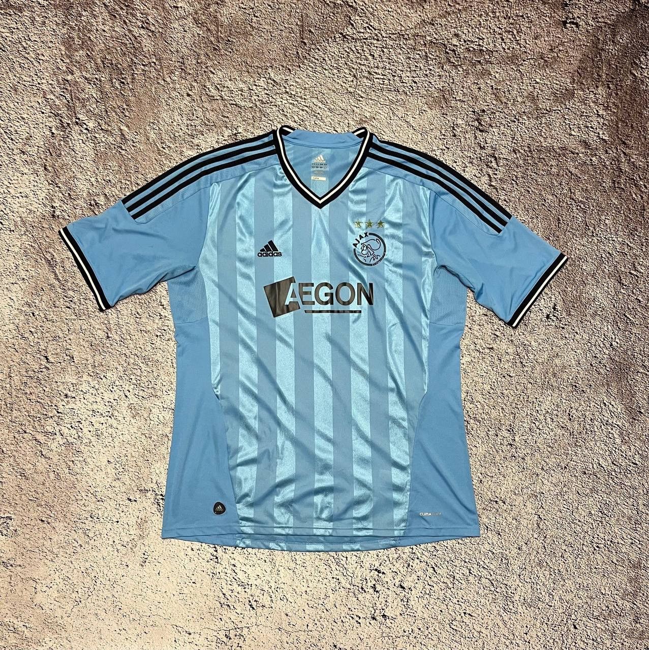 Vintage Ajax Amsterdam Jersey Mens Size XL Blue Adidas Netherland Size US XL / EU 56 / 4 - 1 Thumbnail