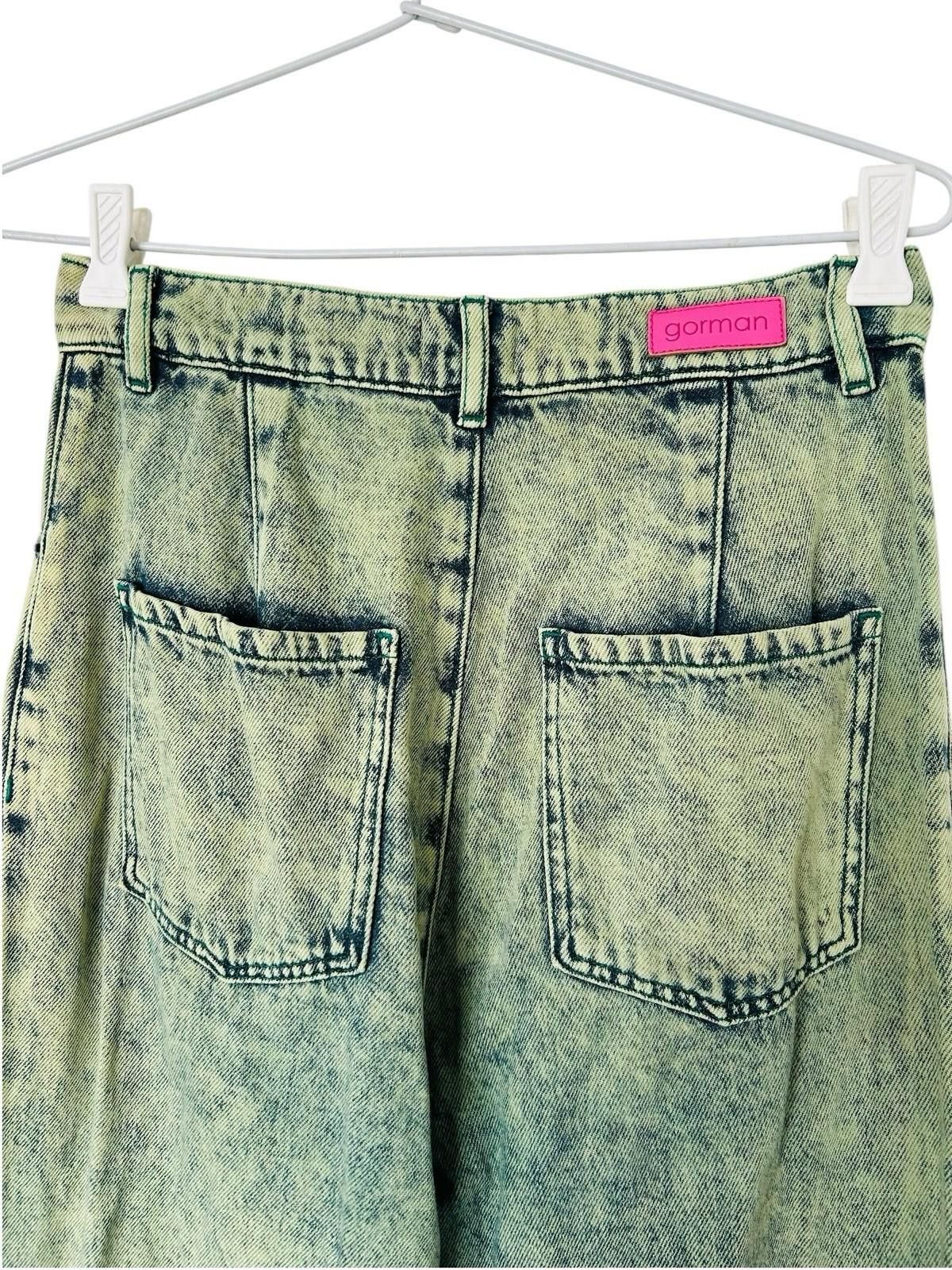 Designer Gorman Green Acid Wash Jeans Vtg 90’s Style Y2K - Sz 8/US 4 Size 27" / US 4 / IT 40 - 4 Thumbnail