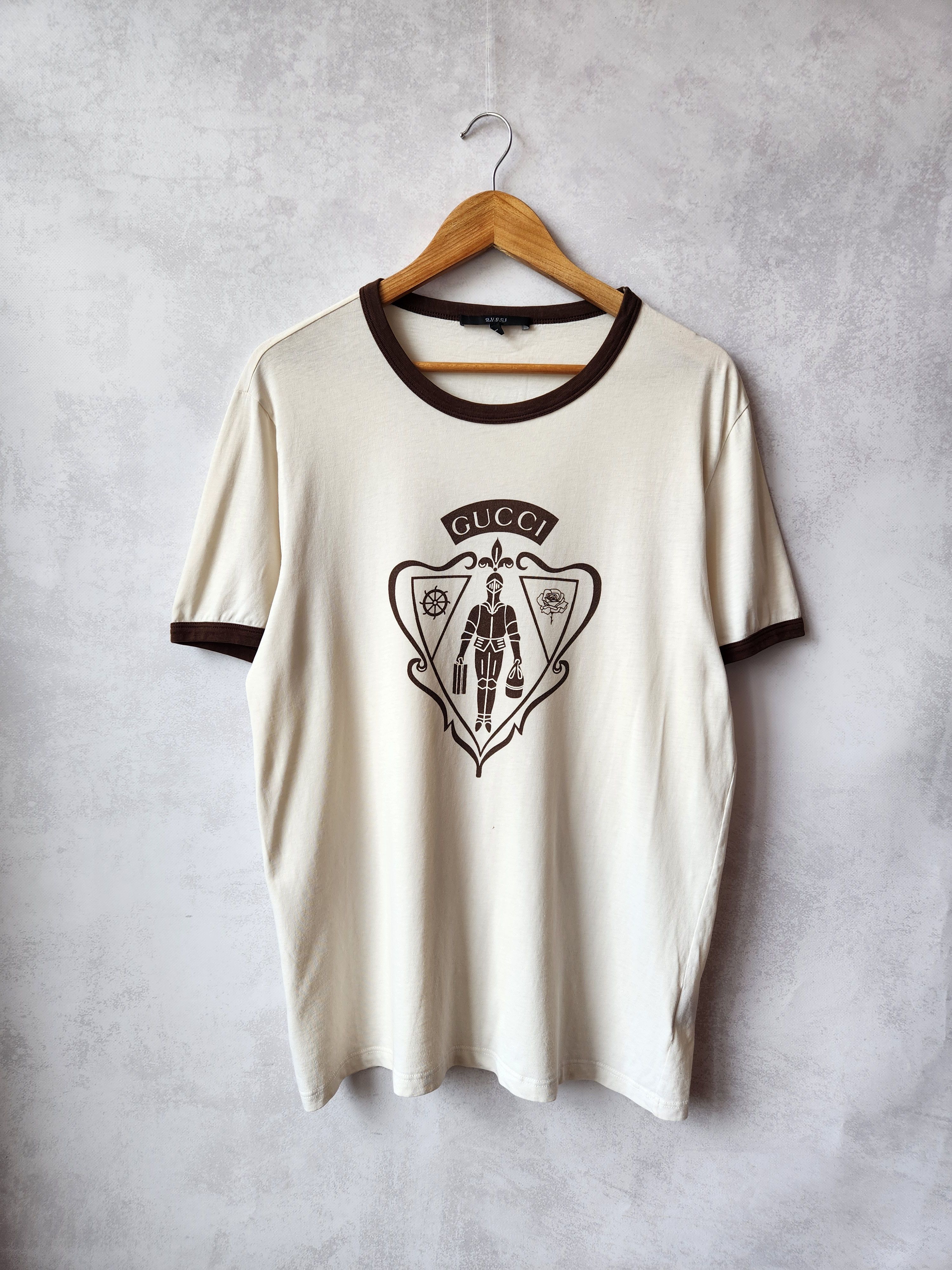 GUCCI KNIGHT HYSTERIA CREST TEE (RARE) | Depop