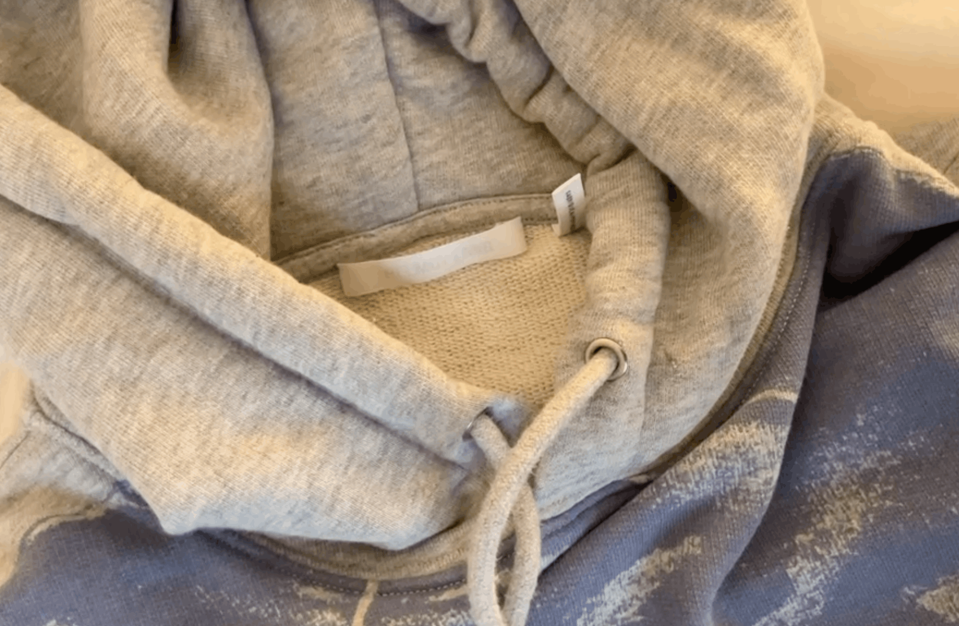 Helmut Lang Helmut Lang Grey and Purple Hoodie Size US M / EU 48-50 / 2 - 3 Thumbnail