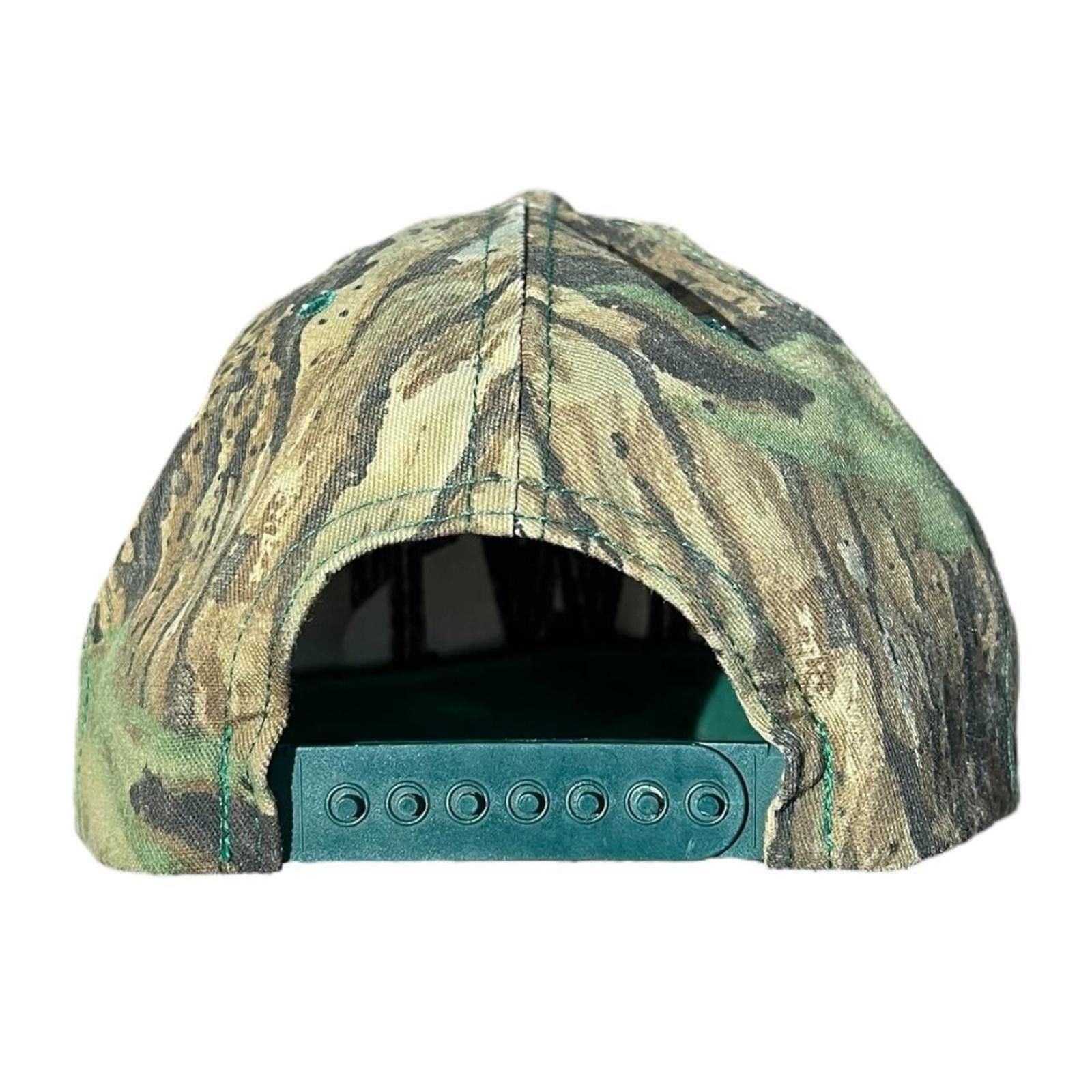 Vintage 90s SWT Southwest Texas Camo Snapback Hat