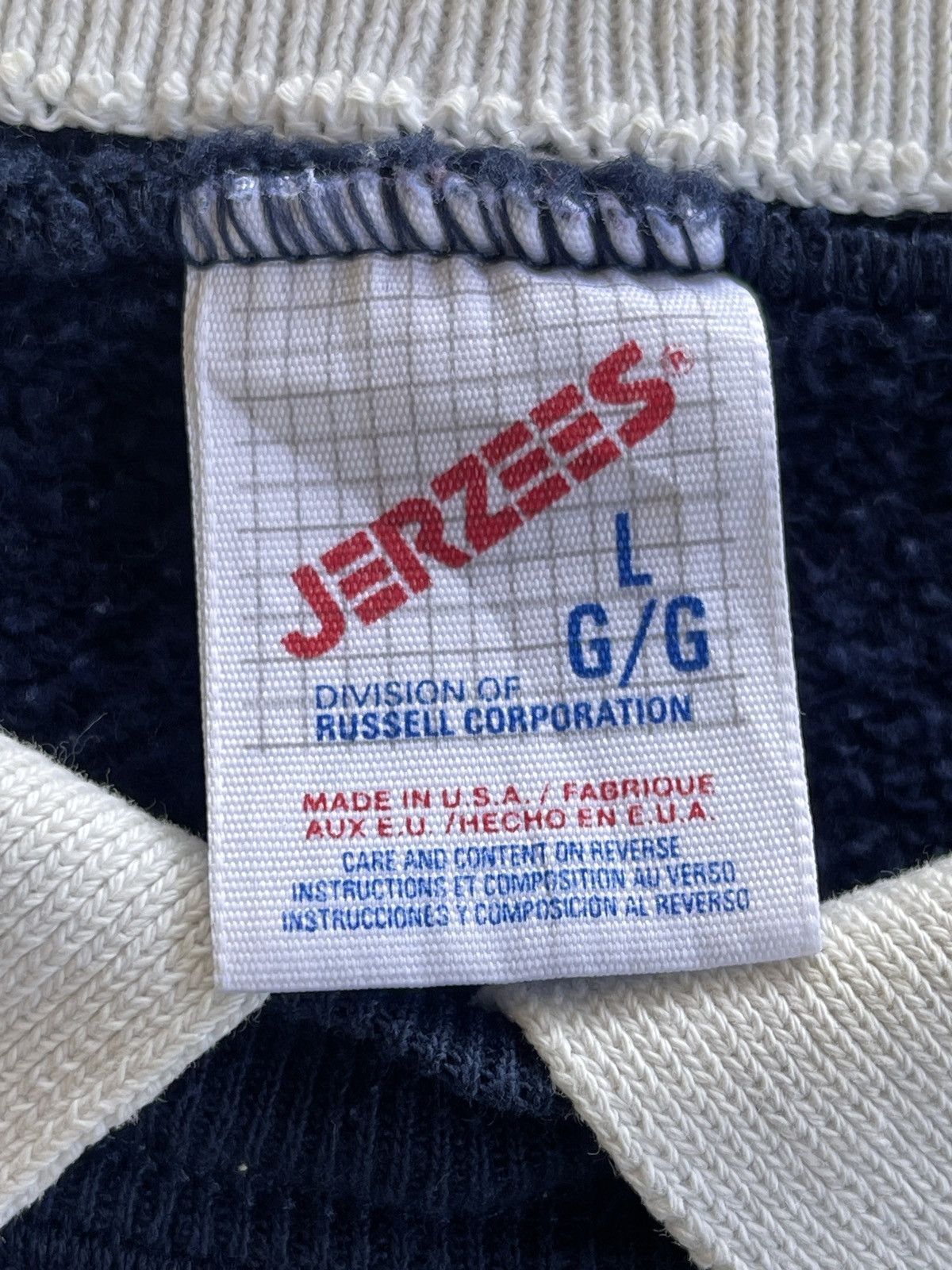 Jerzees Vintage 90s Collared Snowman Sweatshirt Size US L / EU 52-54 / 3 - 8 Thumbnail