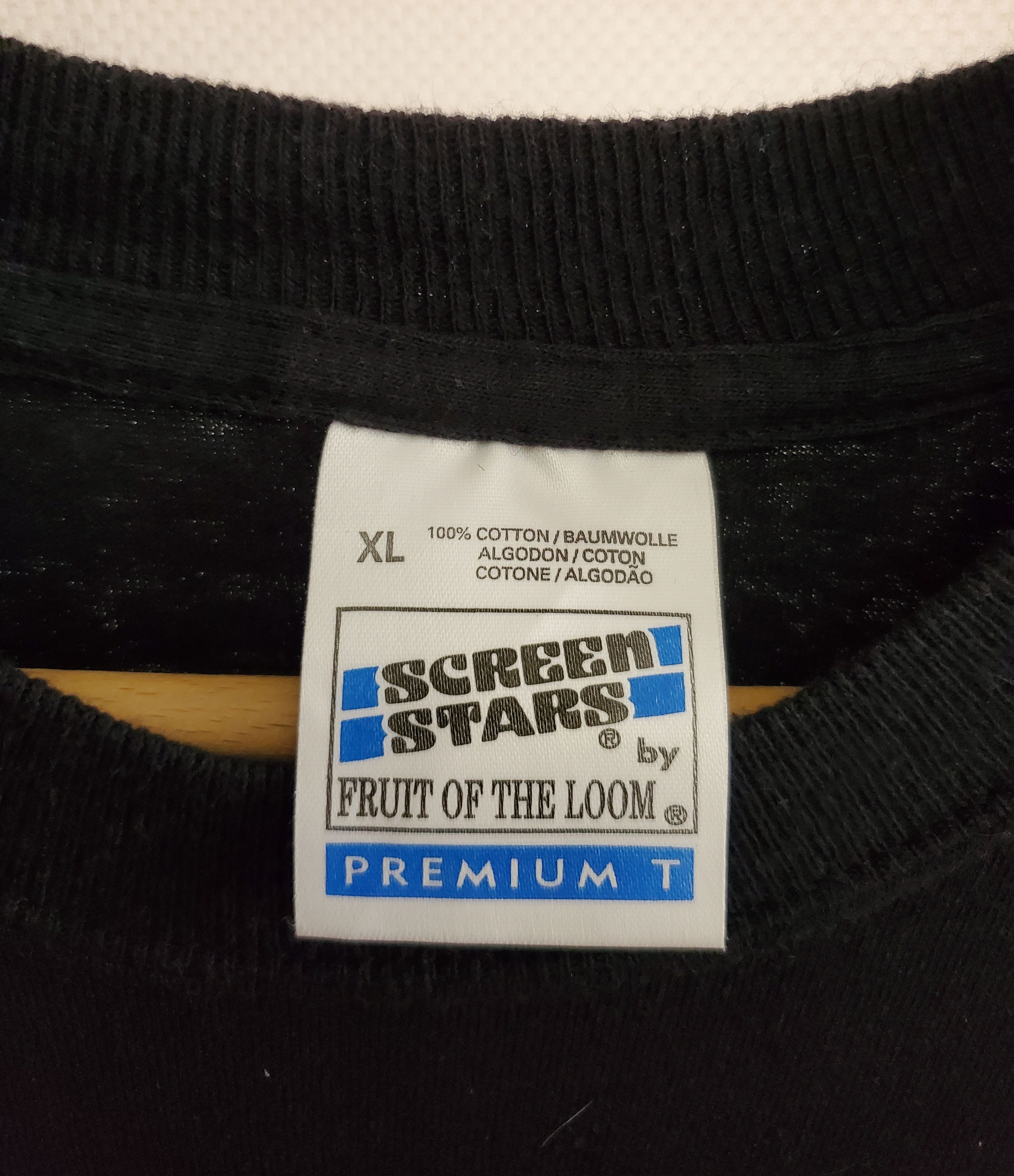 Vintage Vintage Es is unmoralisch illegal order es macht dick shirt Size US XL / EU 56 / 4 - 3 Thumbnail
