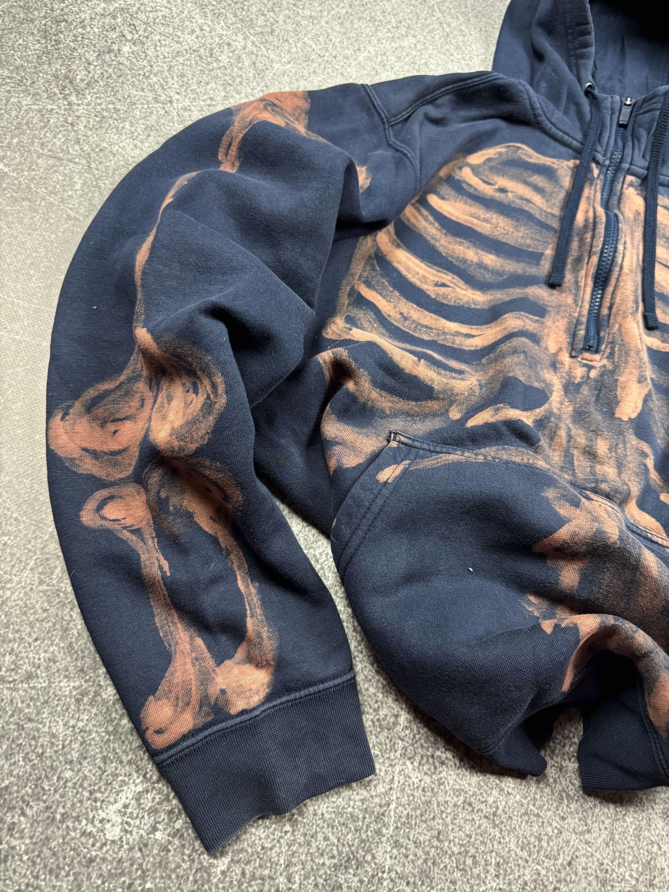 Designer Vintage Streetwear Kapital Style Nike Skeleton Hoodie 90s Size US M / EU 48-50 / 2 - 3 Thumbnail