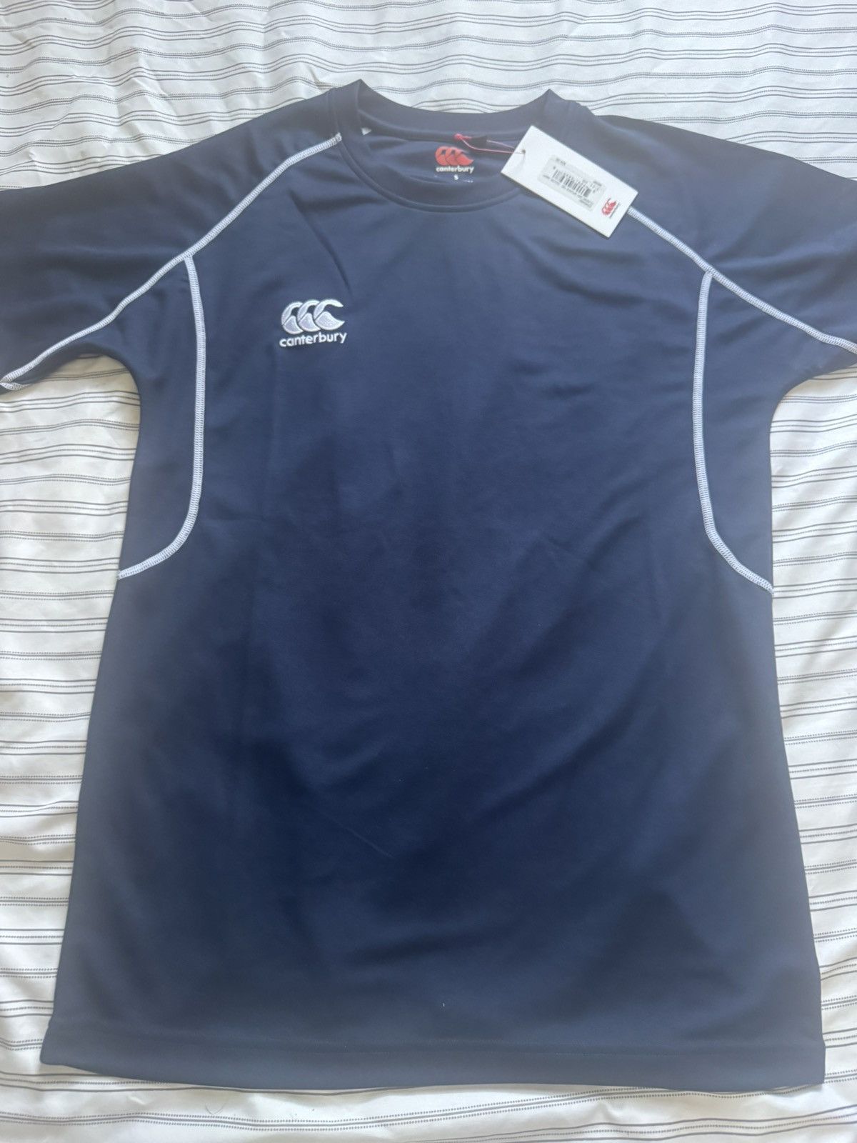 Canterbury of New Zealand NWT Canterbury Navy Rugby Tee | Size S Size US S / EU 44-46 / 1 - 2 Thumbnail