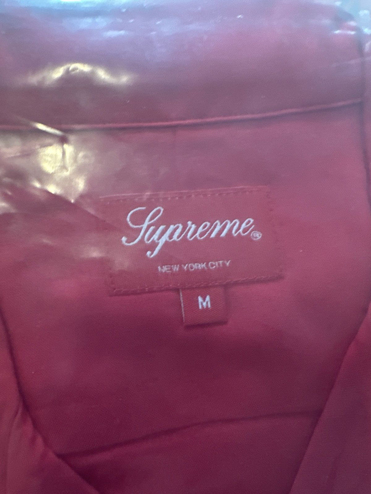Supreme Supreme Dragon Rayon Red T-shirt (New With bag) Size US M / EU 48-50 / 2 - 4 Thumbnail