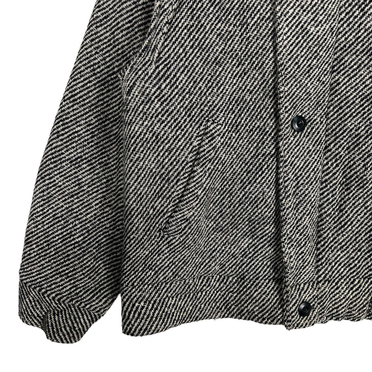 Issey Miyake 🔥 VINTAGE GULK CLUB HARRINGBONE WOOL BOMBER JACKET Size US M / EU 48-50 / 2 - 4 Thumbnail