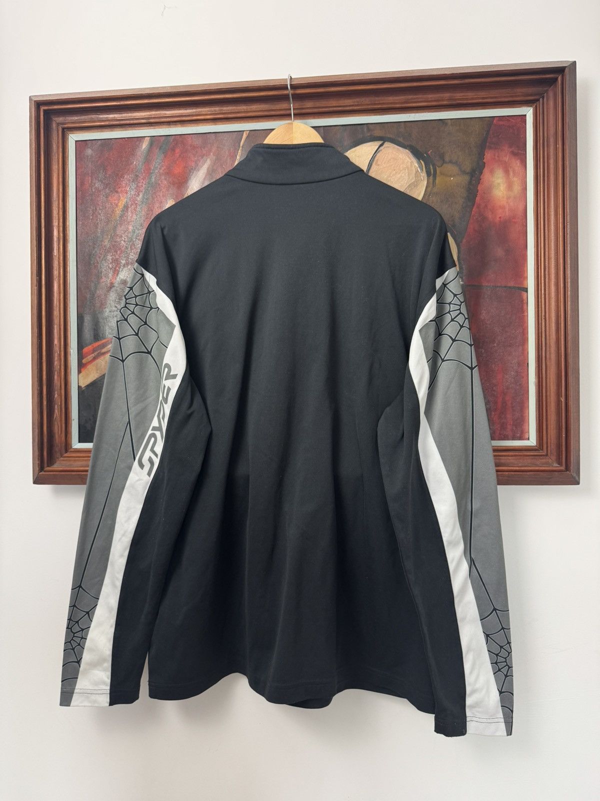 Spyder Vintage Y2k Spyder Spiderweb Active Top Spider Sport LS Size US XL / EU 56 / 4 - 3 Thumbnail