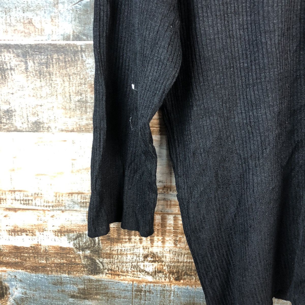 Vintage Cosa Nostra japan vintage Black Cardigan Knitwear #A2507 Size US L / EU 52-54 / 3 - 15 Thumbnail