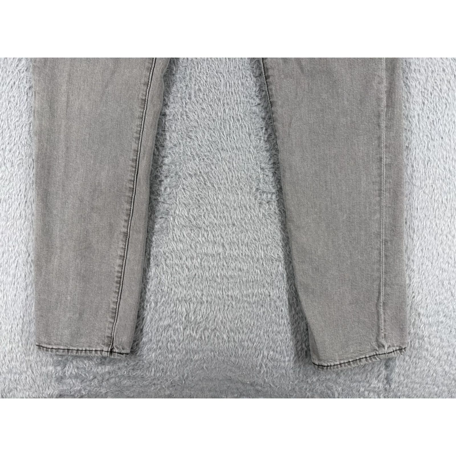 Levi's Levis Jeans Adult 32 Gray Denim 511 Cotton Blend Premium Big E 29x31 Size US 32 / EU 48 - 2 Thumbnail