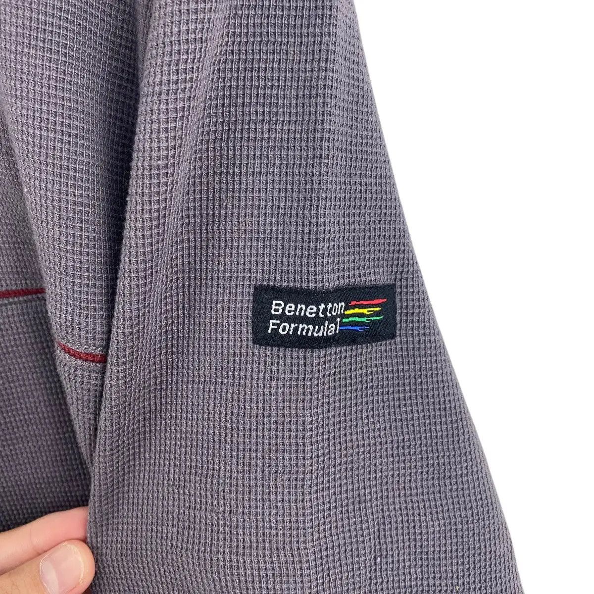Benetton Vintage BENETTON FORMULA 1 Racing Team Tee Shirt Top Long Size US M / EU 48-50 / 2 - 3 Thumbnail