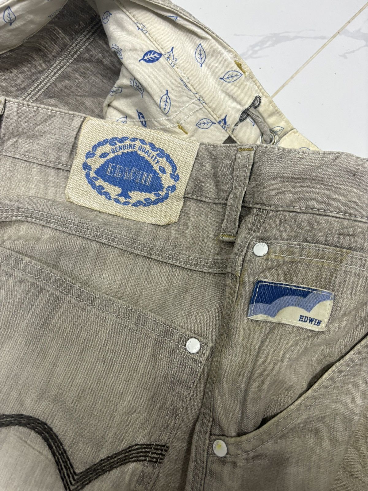Edwin EDWIN BAGGY CASUAL FADED PANTS Size US 36 / EU 52 - 11 Thumbnail