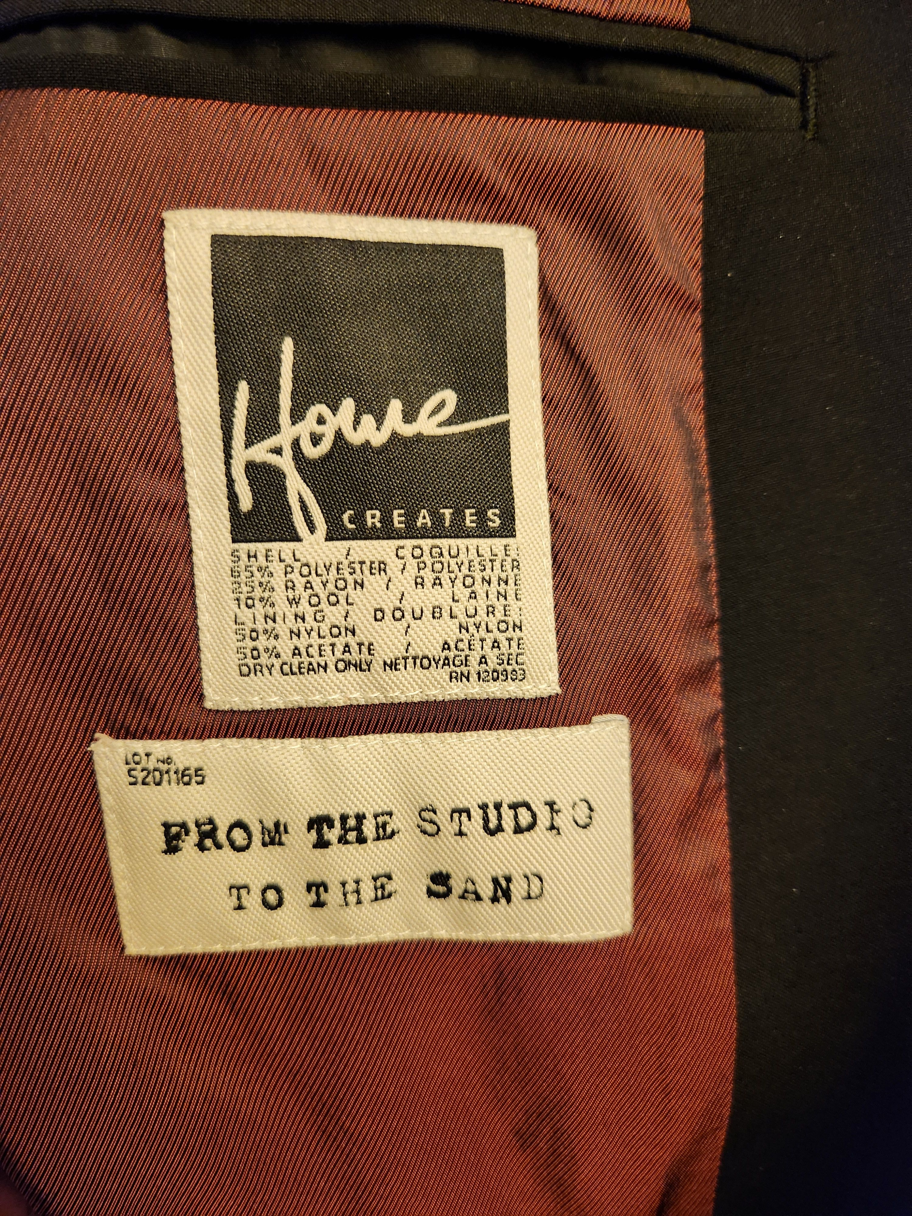 Howe NWOT Men's Slim Fit Men's Blazer Size 40R - 3 Thumbnail