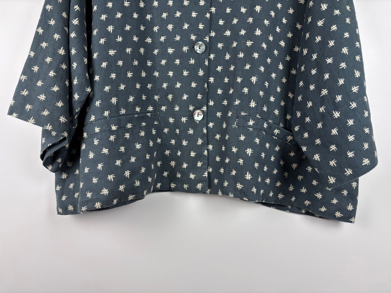 Other Womens Bitte Kai Rand Linen Cardigan Jacket Charcoal Size XL Size XL / US 12-14 / IT 48-50 - 4 Thumbnail