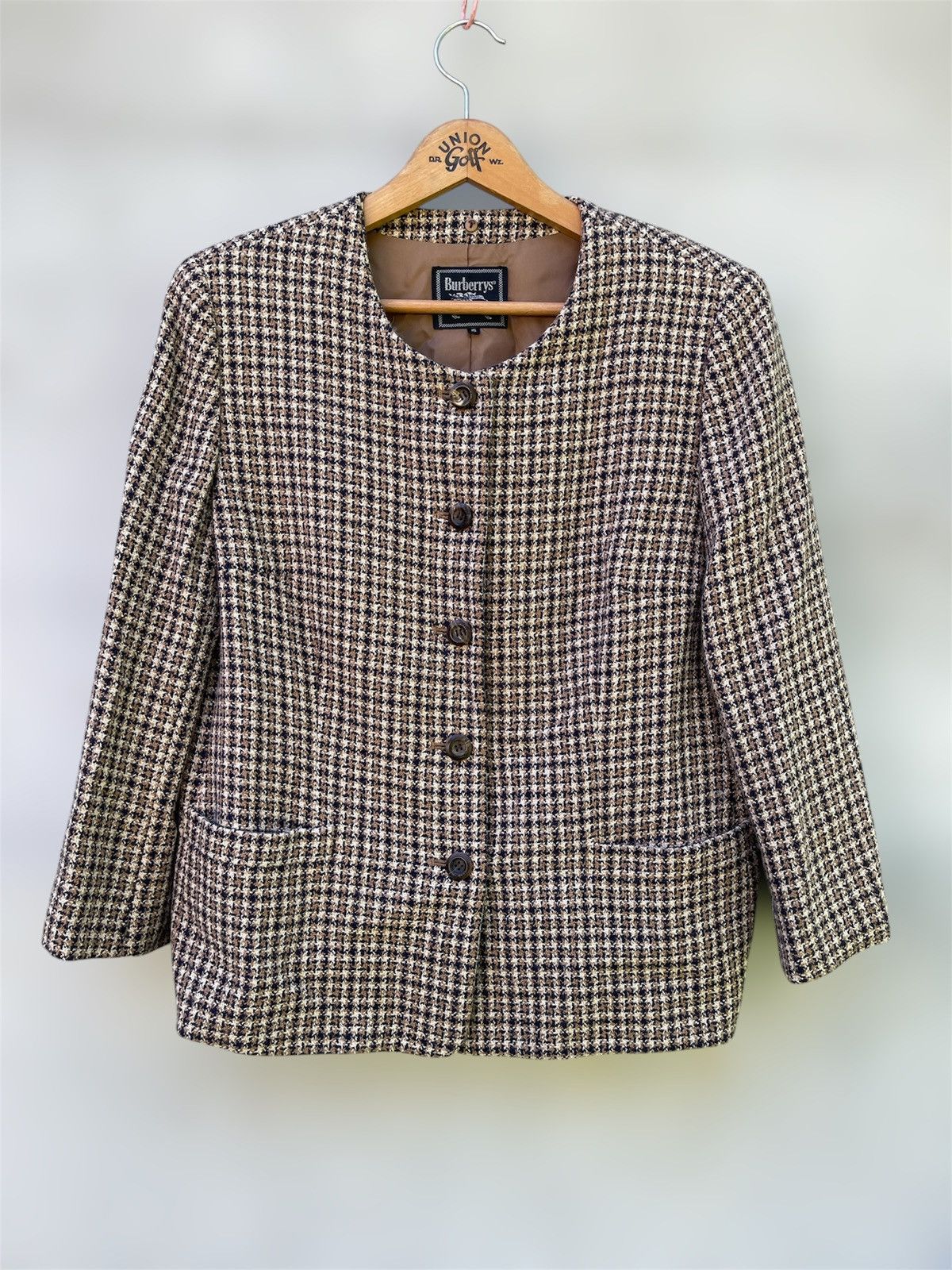 Burberry 💥RARE💥Vintage Burberry Blazer Jacket Wool Size S / US 4 / IT 40 - 7 Thumbnail