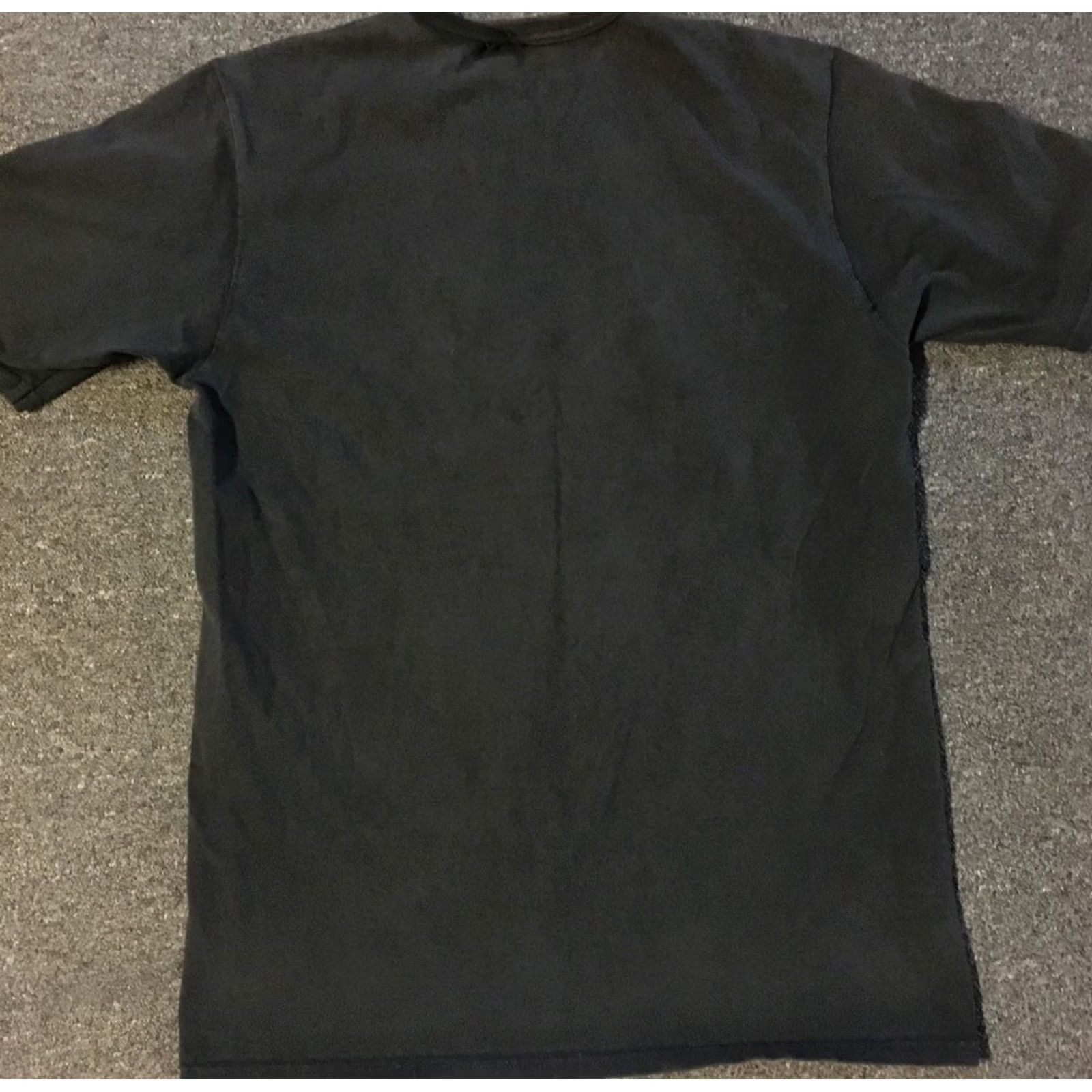 Champion VINTAGE Champion Big Logo Faded Distress Shirt M L Hip Hop Grunge 90s USA Punk Shirt Mens Black Size US M / EU 48-50 / 2 - 6 Thumbnail