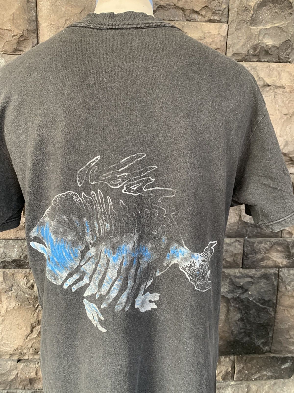 Vintage Vintage 90s Bronze Age Skateboards / Skate / Surf T shirt Size US M / EU 48-50 / 2 - 2 Thumbnail