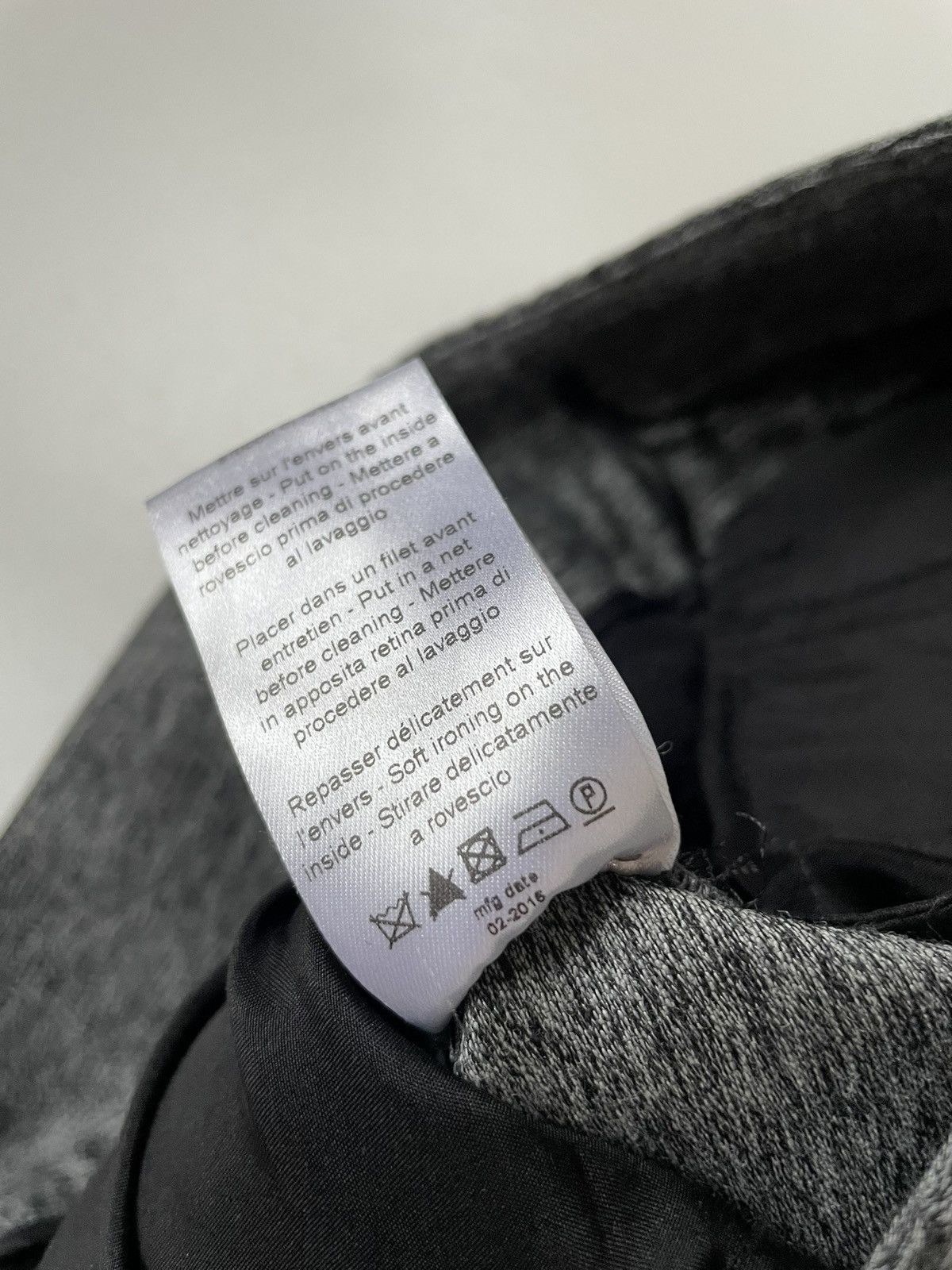Lanvin Lanvin Gray Wool Silk Blend Wide Cropped Trousers Size 26" / US 2 / IT 38 - 6 Thumbnail
