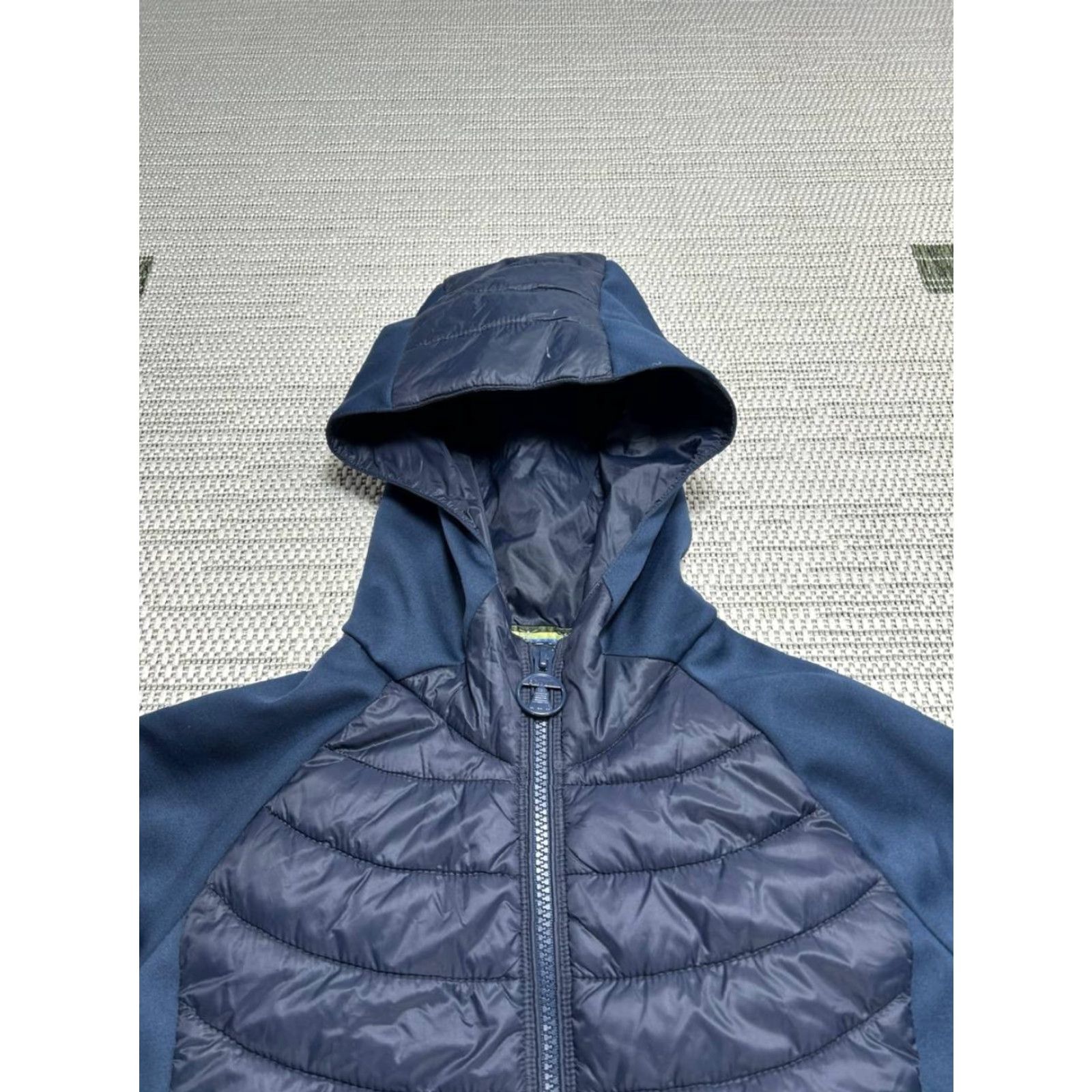Barbour Barbour Jacket Womens 10 Blue Insulated Full Zip Puffer Size L / US 10 / IT 46 - 2 Thumbnail