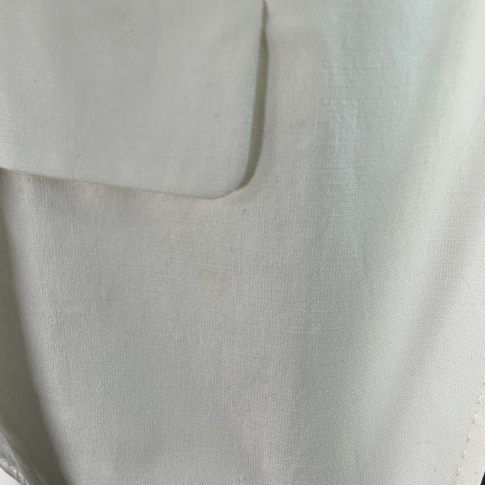 Escada S White Cotton Blend Textured Peak Lapel Jacket Blazer Size S / US 4 / IT 40 - 6 Thumbnail