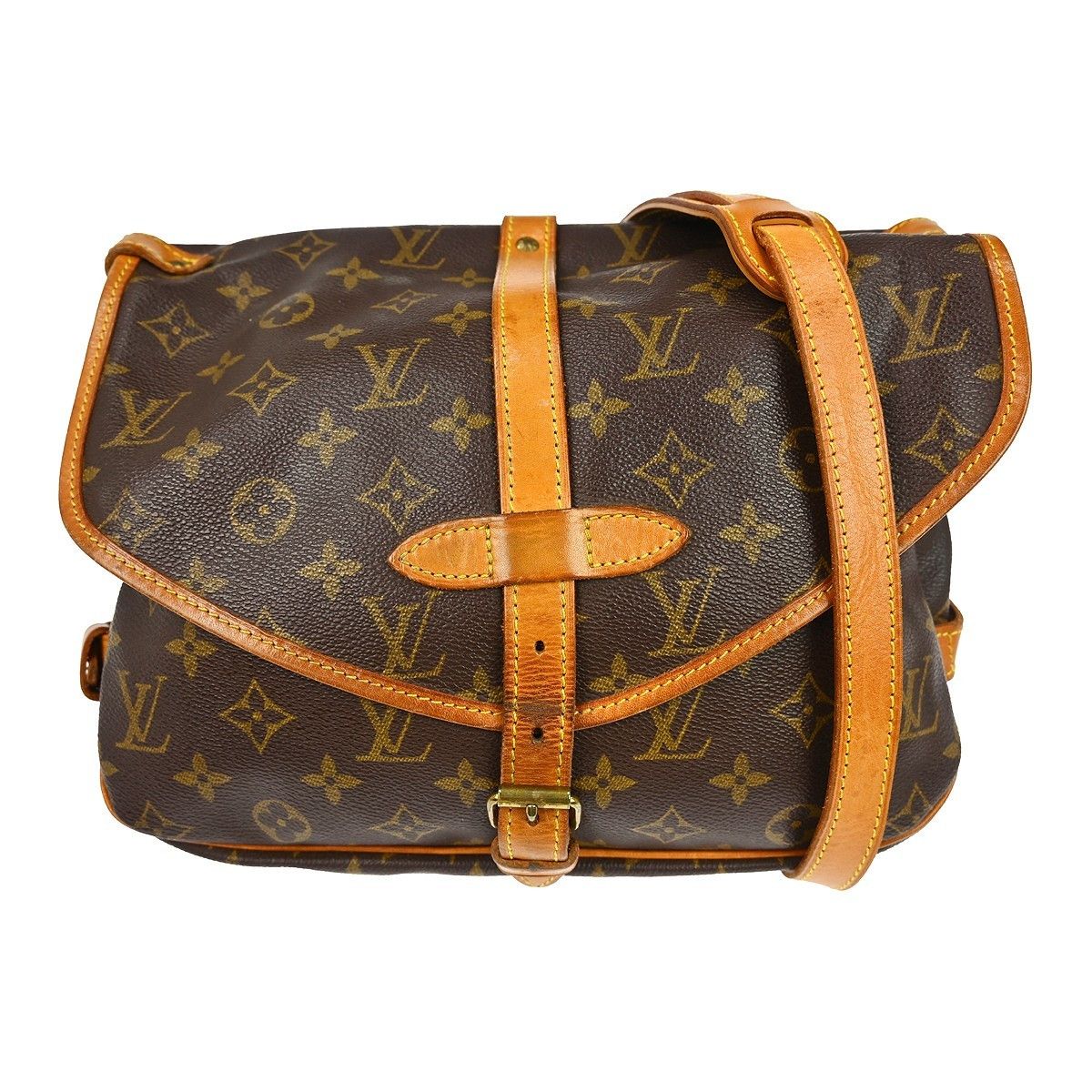 Louis Vuitton Louis Vuitton Saumur Handbag Monogram Canvas Size ONE SIZE - 1 Thumbnail