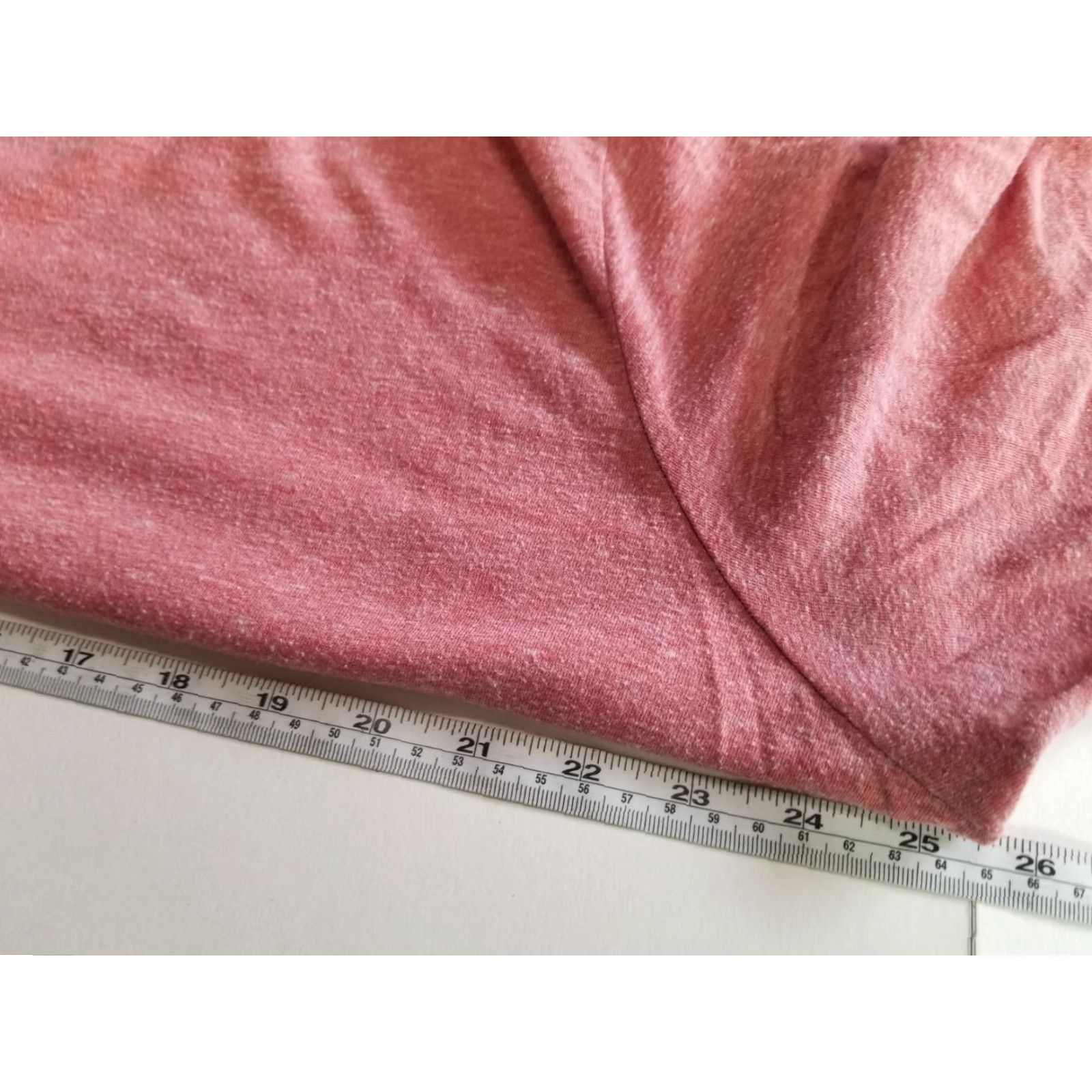Lucky Brand Lucky Brand T-Shirt Shirt Men Peach V-Neck XL Regular Short Sleeve Size US XL / EU 56 / 4 - 4 Thumbnail