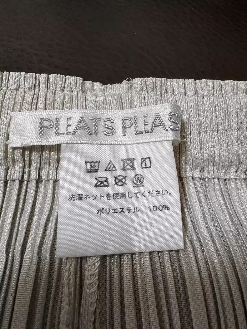 Issey Miyake issey miyake size:3 Cream-colored pleated pants Size 42" / US 20 - 3 Thumbnail