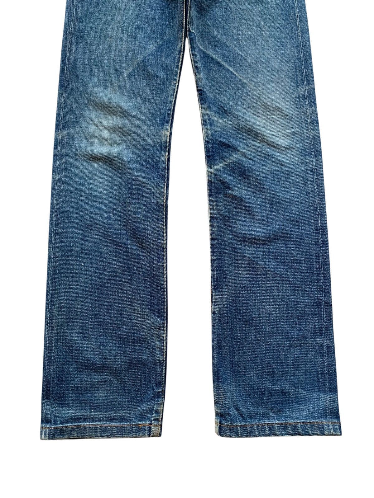 A.P.C. A.P.C SELVEDGE FADED & RUSTY JAPANESE DISTRESSED DENIM Size US 30 / EU 46 - 7 Thumbnail