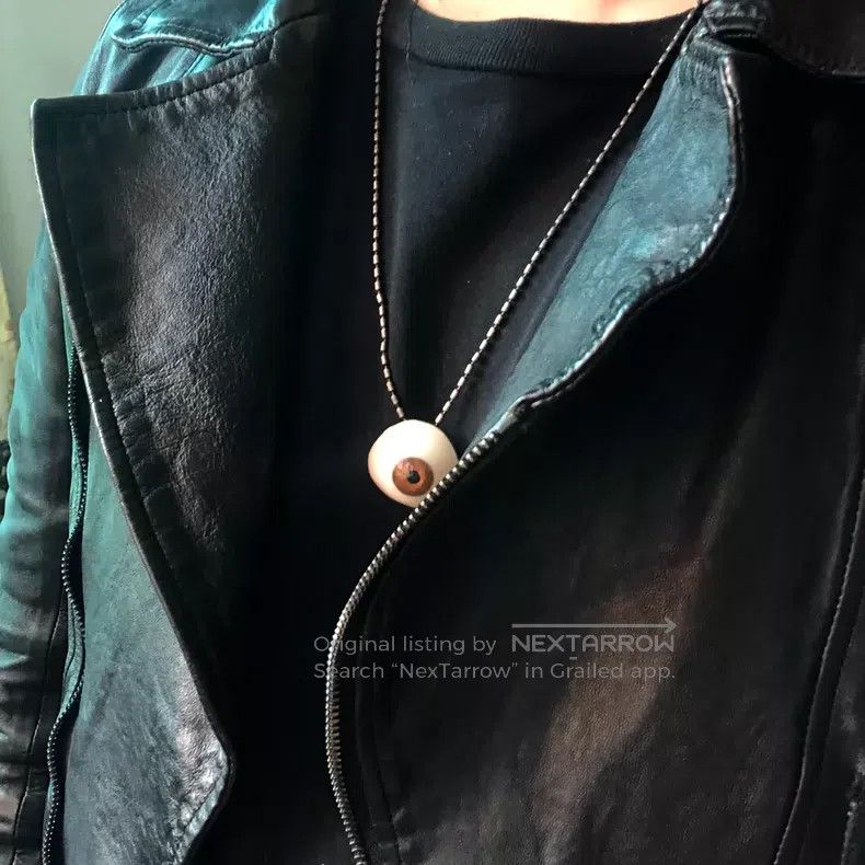 Carol Christian Poell Carol Christian Poell Brown eye necklace Size ONE SIZE - 5 Thumbnail