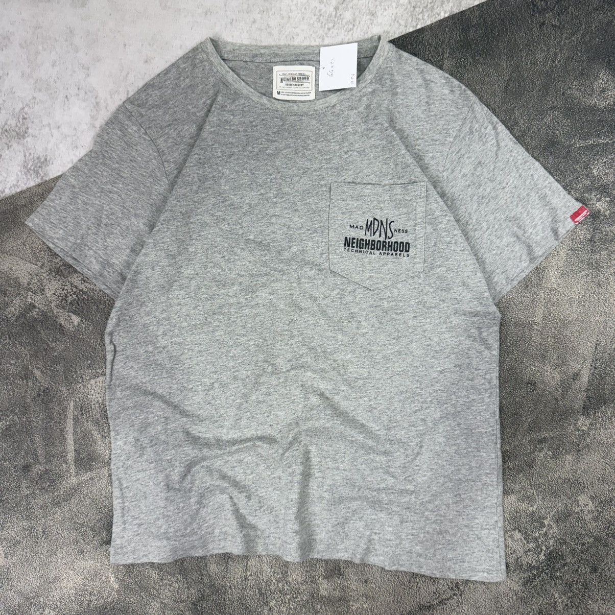 Japanese Brand Neighborhood x Madness short slevee tee grey Size US M / EU 48-50 / 2 - 1 Thumbnail