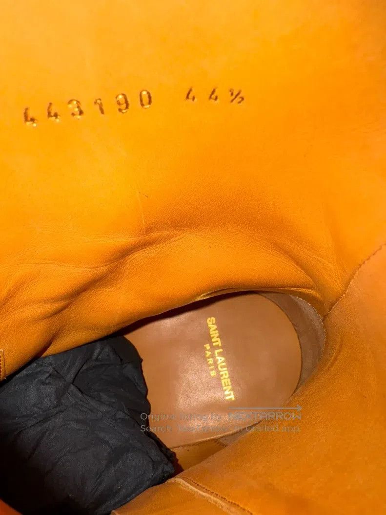 Saint Laurent Paris Saint Laurent Paris Suede Chelsea Boots with Buckle Size US 11.5 / EU 44-45 - 7 Thumbnail