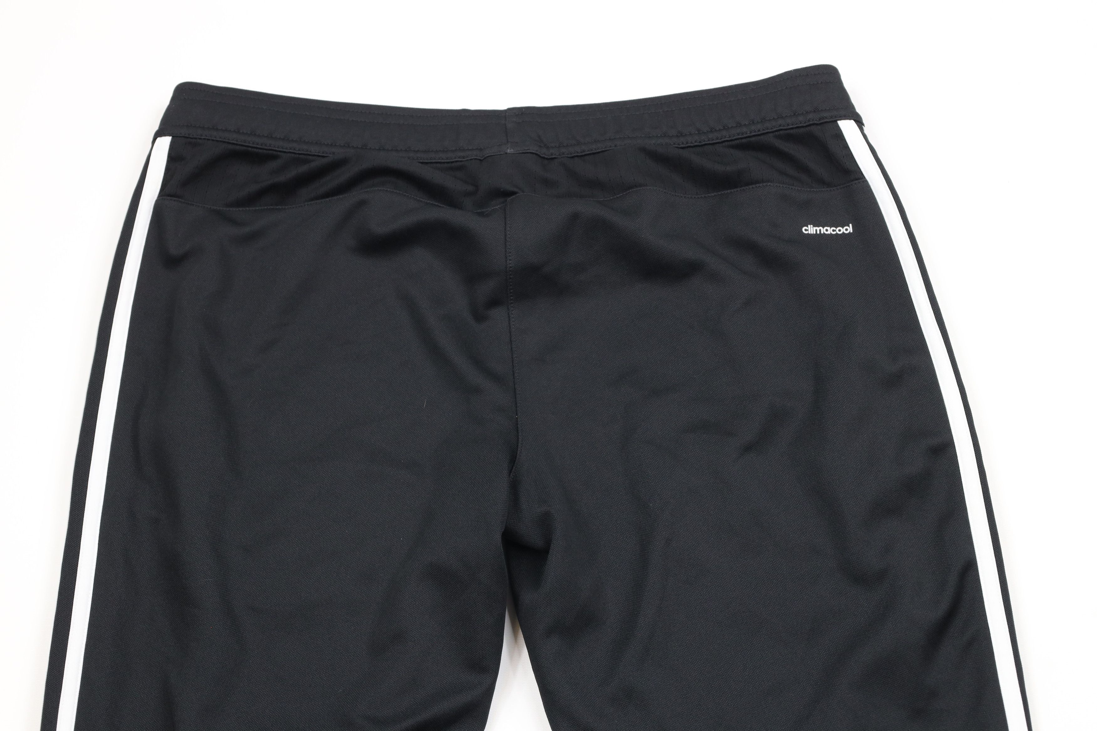 Adidas × Vintage Vintage Adidas Out Striped Tapered Leg Soccer Pants Black Size US 34 / EU 50 - 11 Thumbnail
