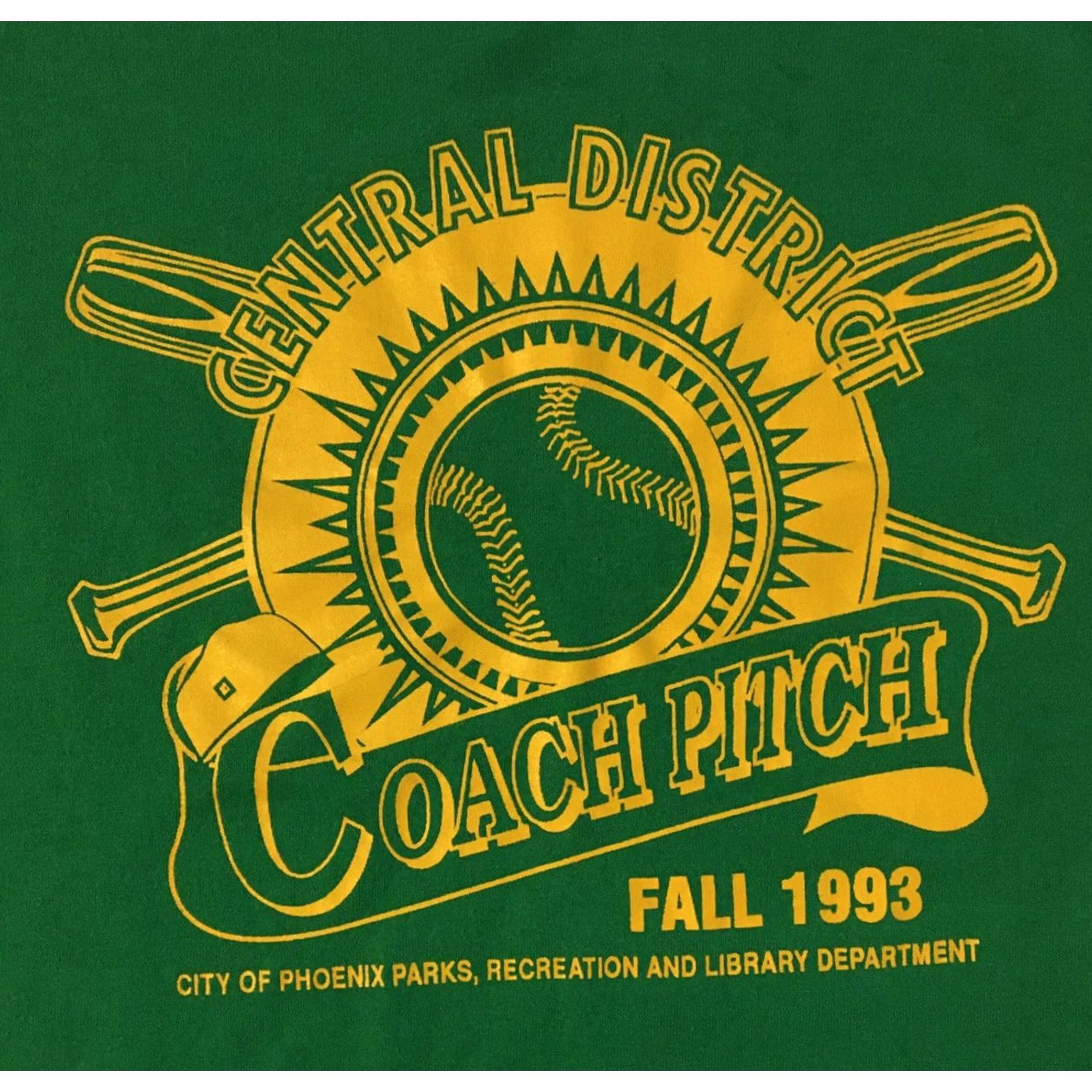 Vintage VINTAGE Phoenix Baseball Shirt S Green 90s 80s USA Track Grunge College Custom Single Stitch Mens T-Shirt Size US S / EU 44-46 / 1 - 2 Thumbnail