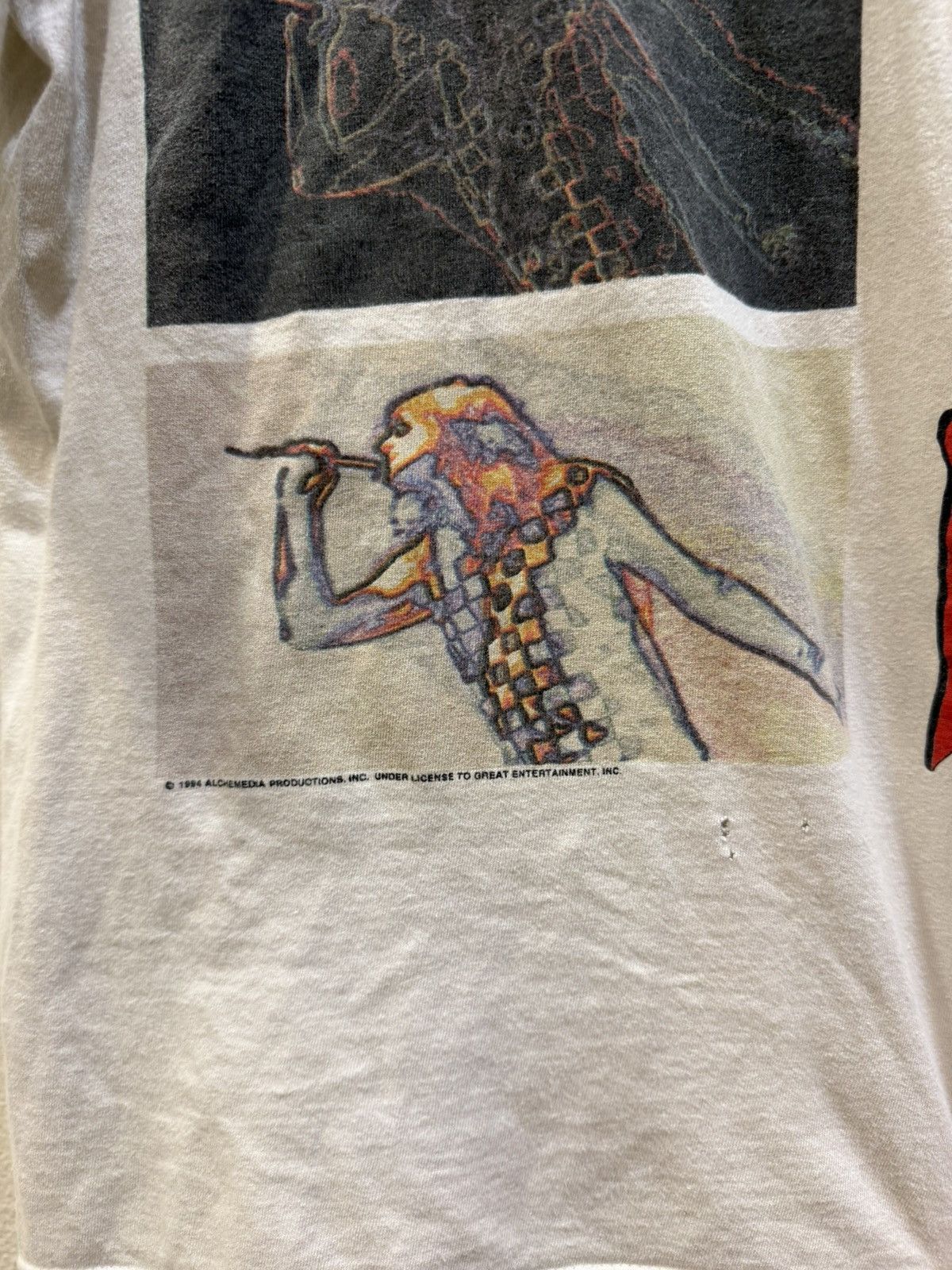 Vintage Todd Rundgren TRI Content Tee Size US XL / EU 56 / 4 - 3 Thumbnail