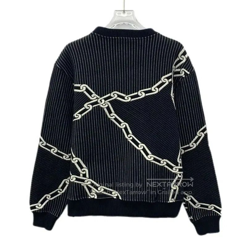 Louis Vuitton Louis Vuitton Black Knit Sweater for Women . Size XS / US 0-2 / IT 36-38 - 2 Thumbnail