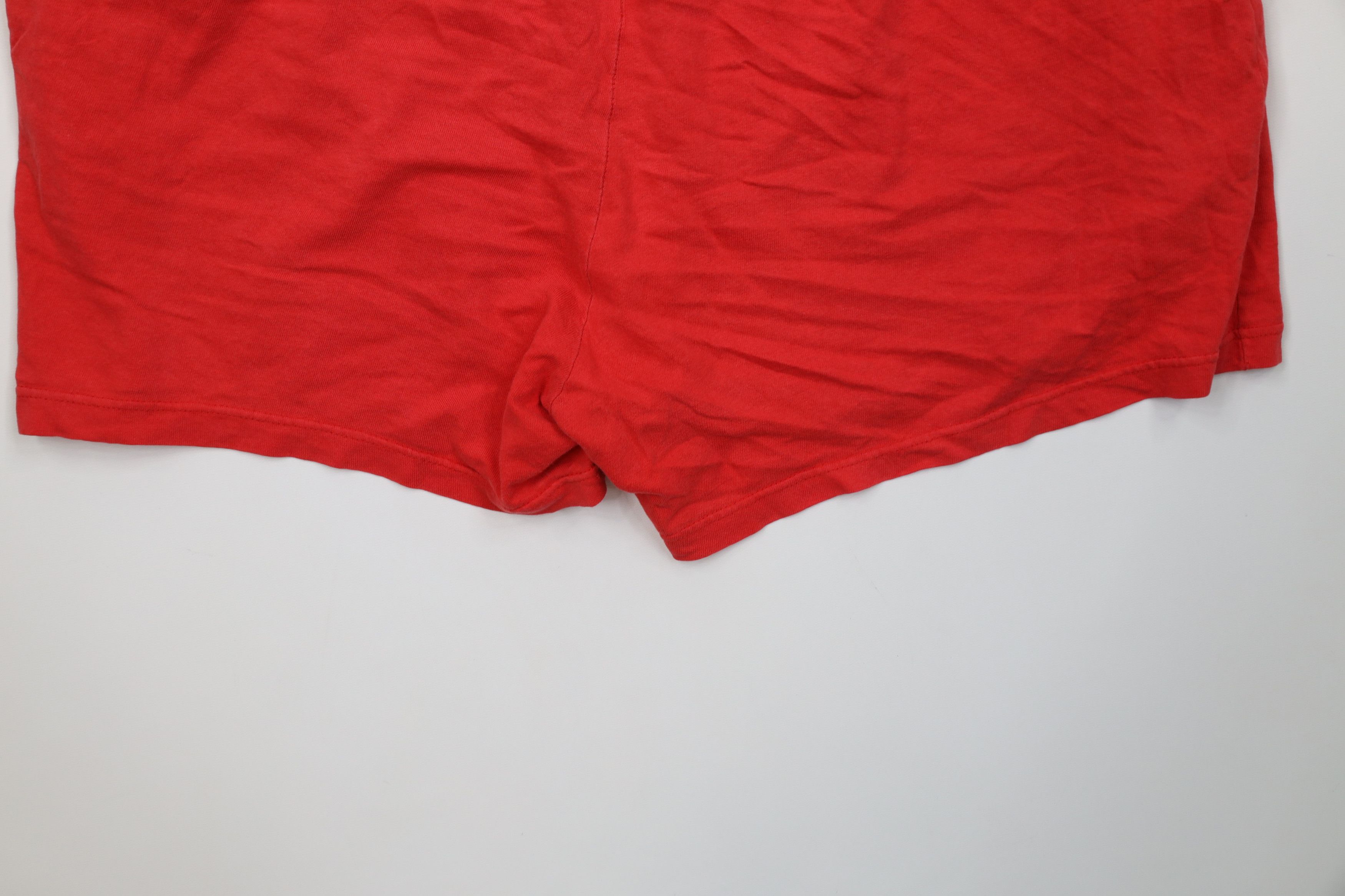 Vintage Vintage 90s Chicago Bulls Basketball Shorts AS IS Red USA Size US 34 / EU 50 - 14 Thumbnail