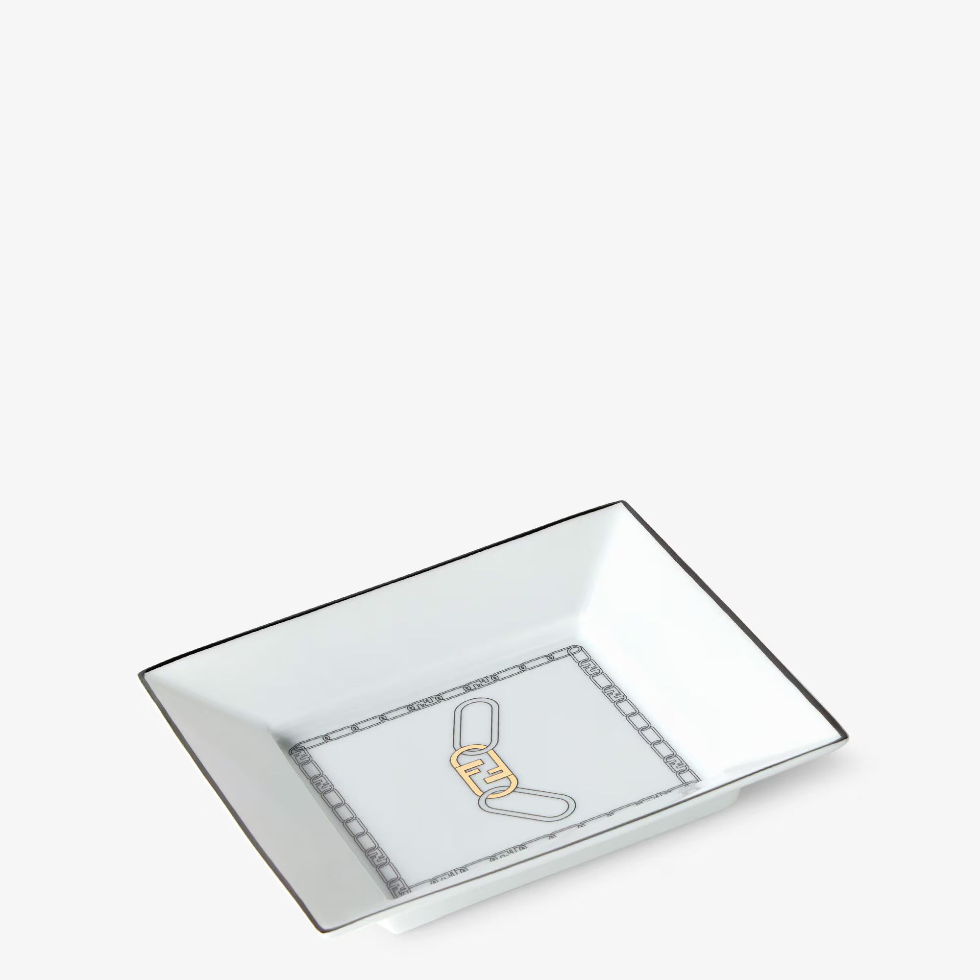 Fendi o1loc1c1225 Size: OS/Porcelain Pocket Emptier in White Size ONE SIZE - 2 Thumbnail
