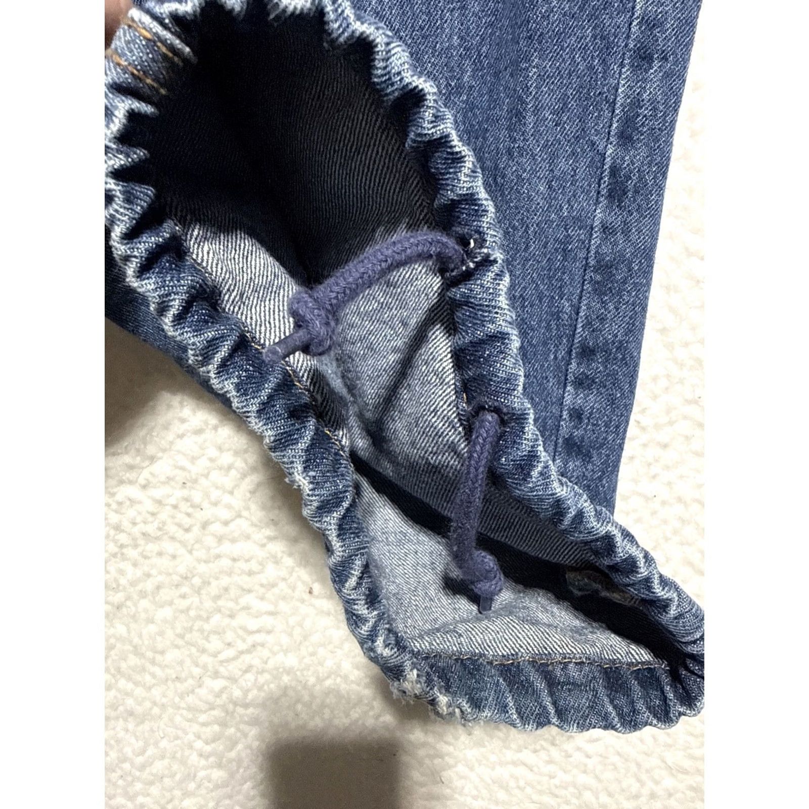 Levi's Levi'S 94 baggy cargo jeans denim mens 36x32 carpenter pockets draw strings Y2K Size US 36 / EU 52 - 5 Thumbnail
