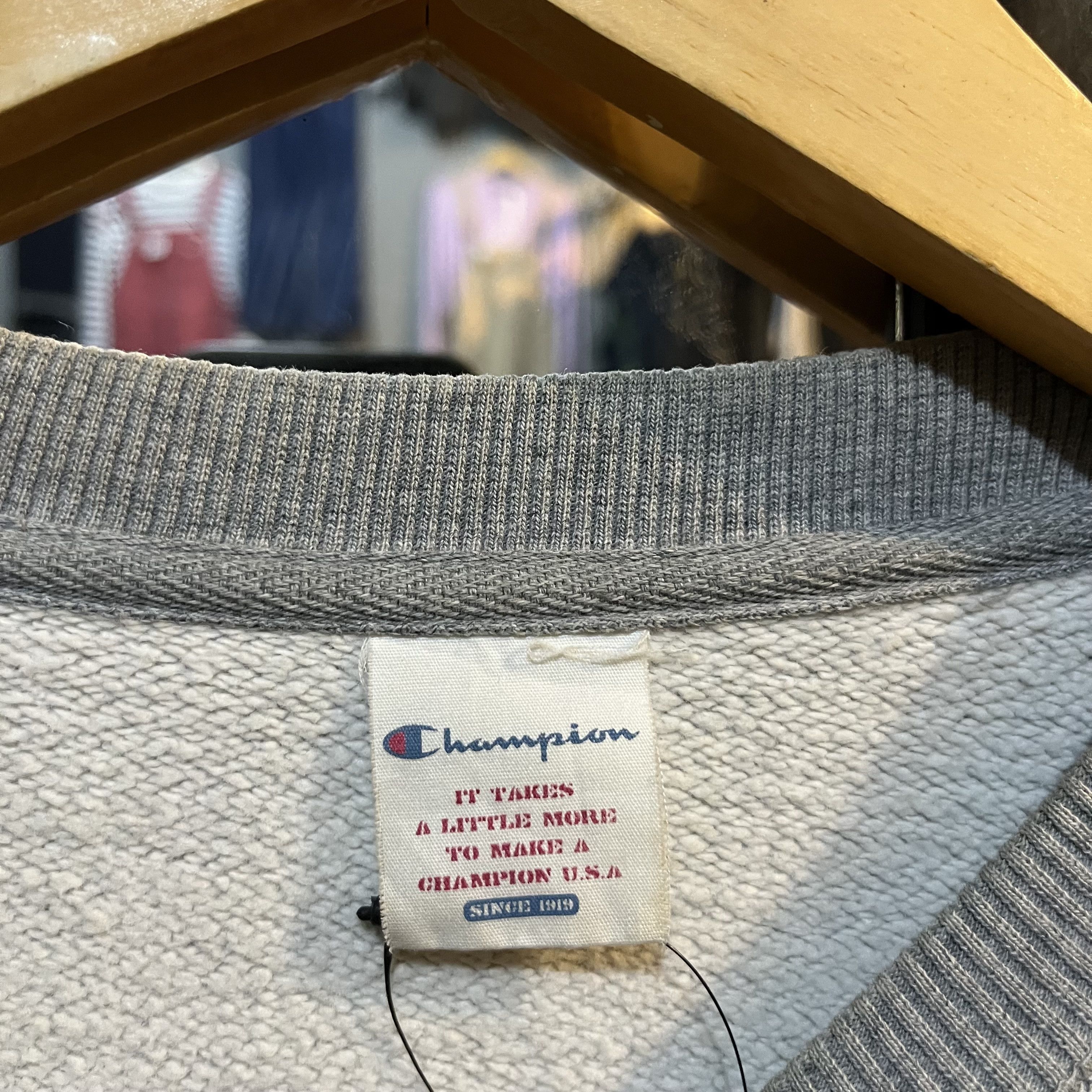 Champion × Vintage Vintage champion big log sweatshirts Size US M / EU 48-50 / 2 - 3 Thumbnail