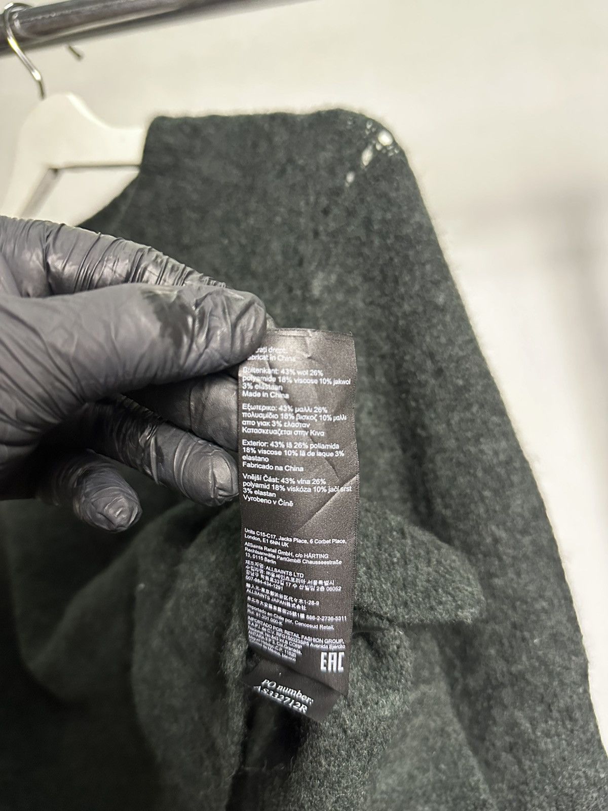 Allsaints Allsaints Wool Knitwear Size US XS / EU 42 / 0 - 7 Thumbnail
