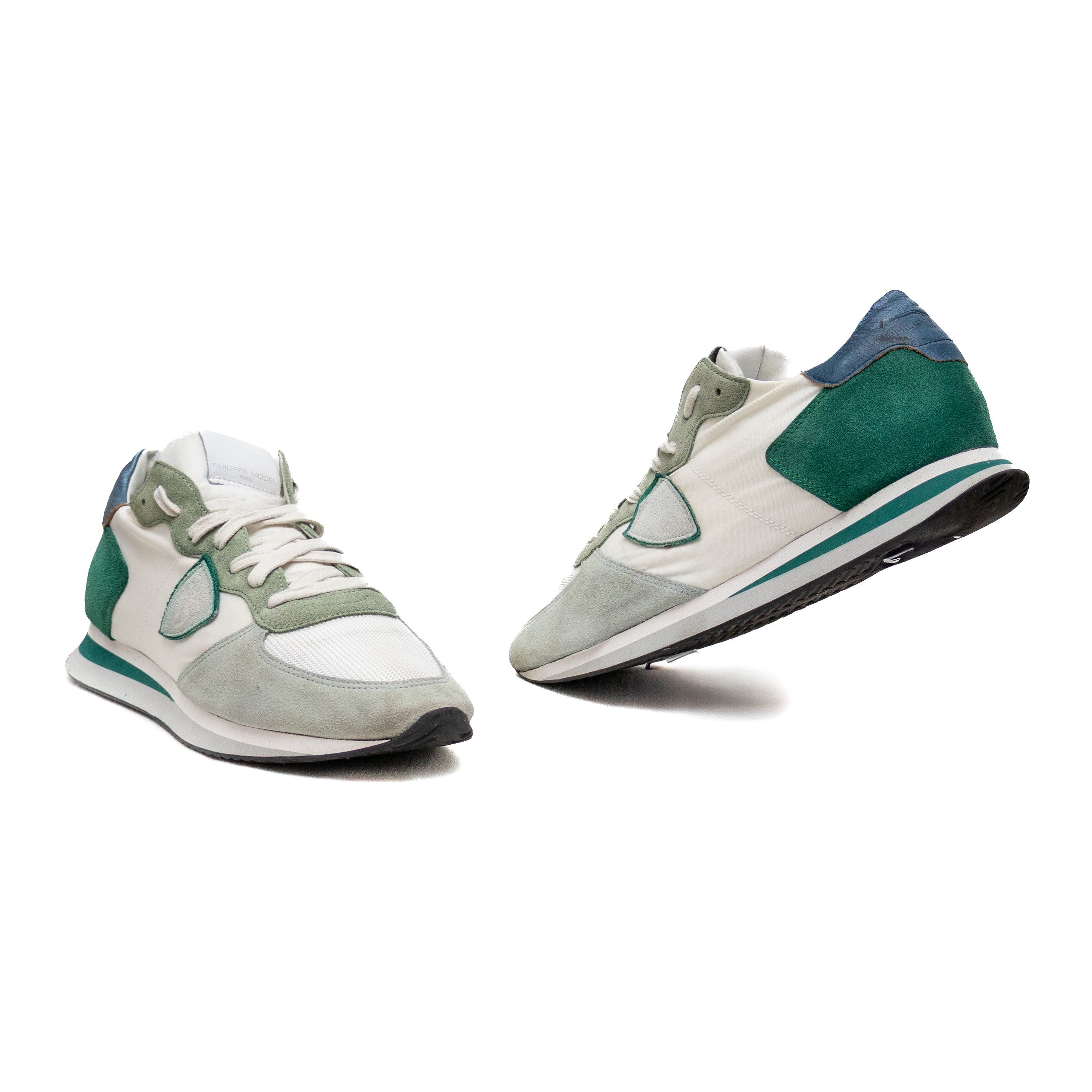 Philippe Model Philippe Model Paris Tropez Tzlu W111 Men’s Sneakers White Size US 9 / EU 42 - 1 Thumbnail