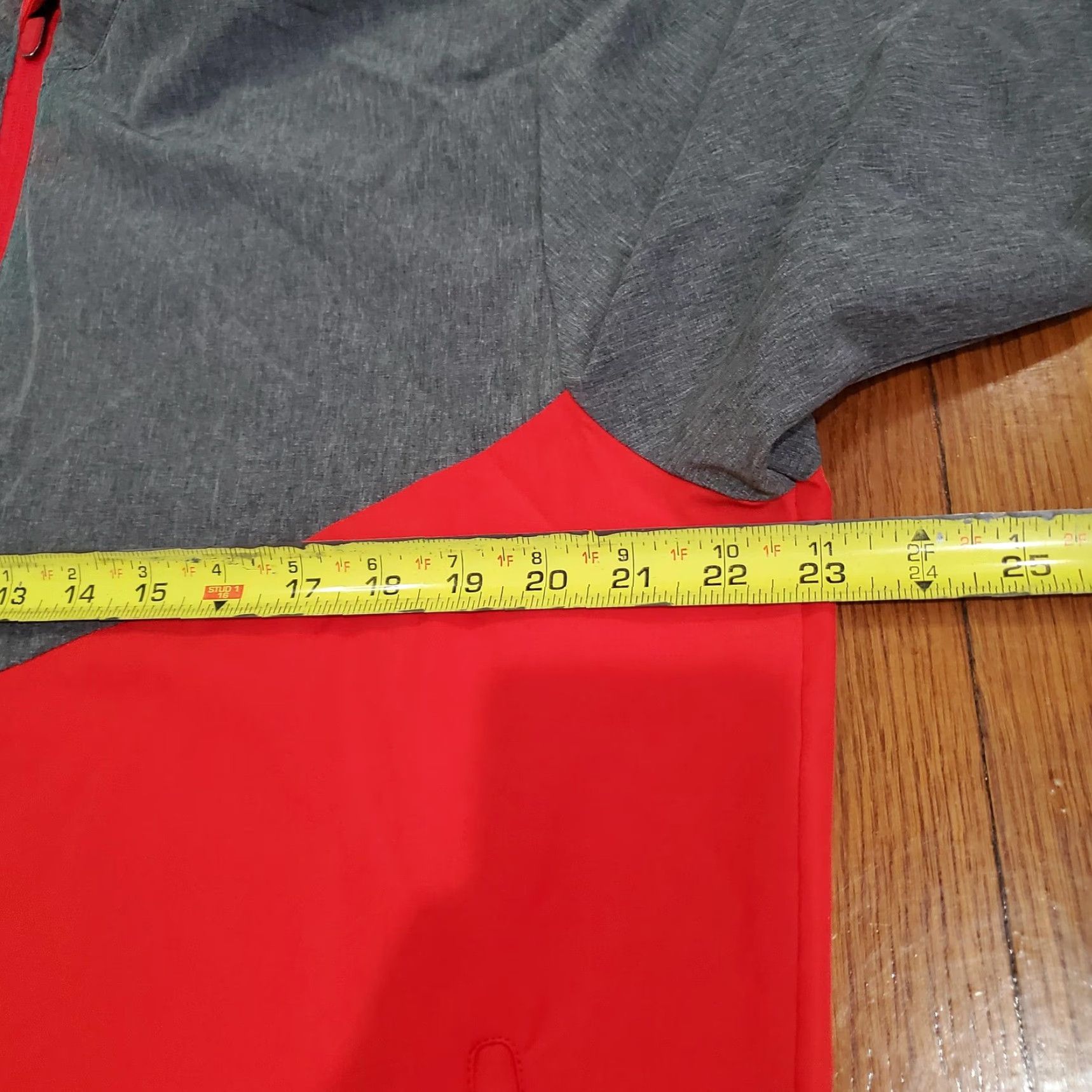Callaway Callaway Weather Series Jacket Mens M Red Gray 1/4 Zip Windbreaker Golf Softshell Closeout? Size US M / EU 48-50 / 2 - 6 Thumbnail