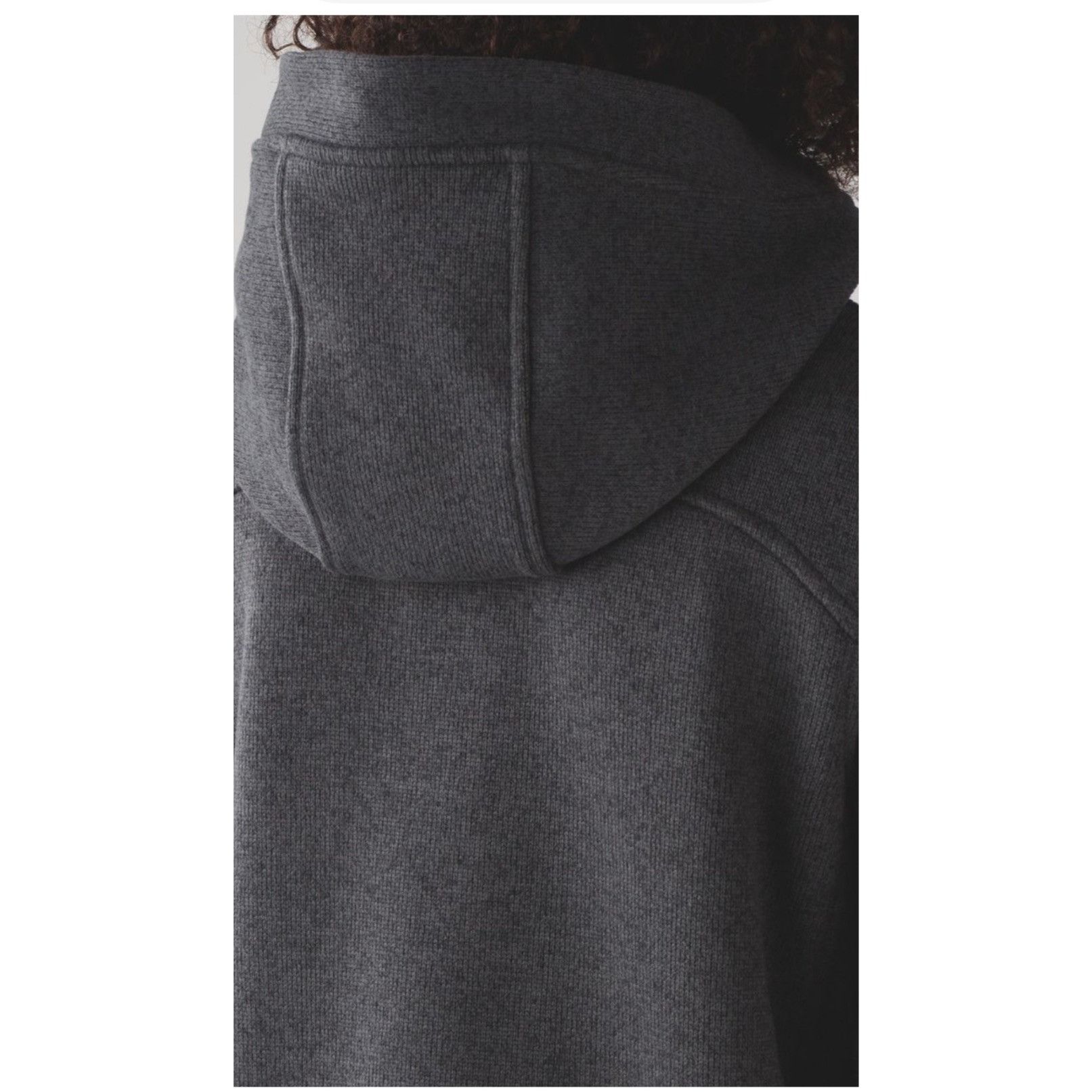 Lululemon Lululemon Its Fleecing Cold Heathered Black 1/4 Zip Pullover Size M / US 6-8 / IT 42-44 - 7 Thumbnail