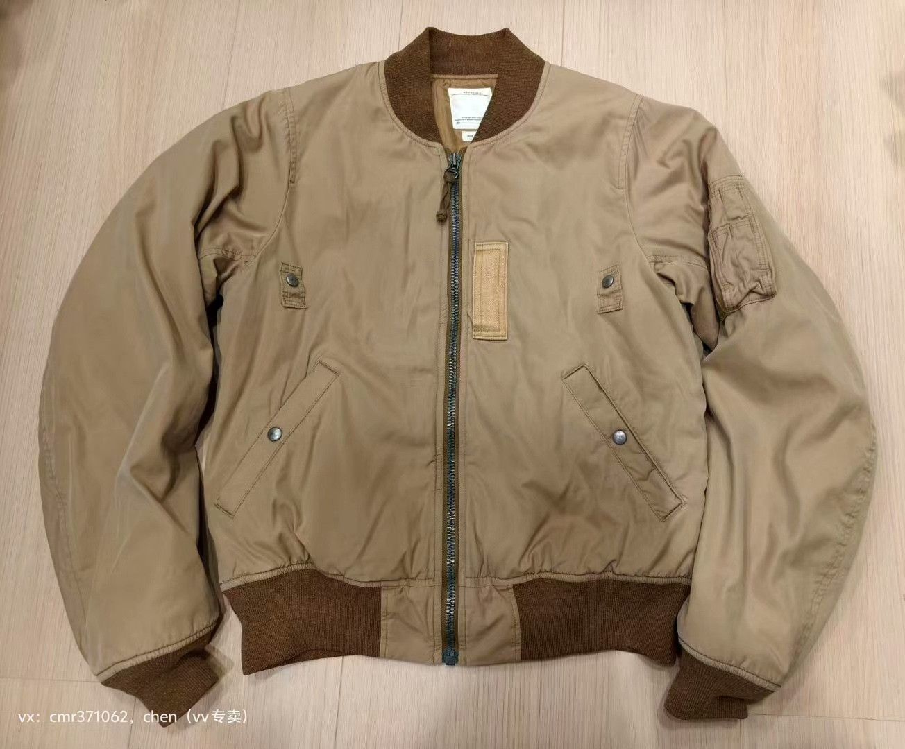 Visvim VISVIM 20SS THORSON Mud-Dyed MA1 Jacket Size US M / EU 48-50 / 2 - 1 Thumbnail